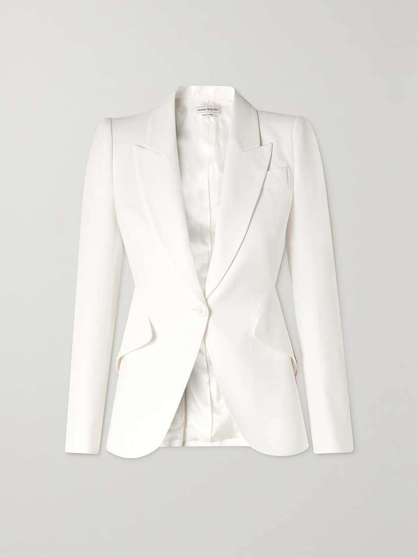 McQueen Crepe Blazer
