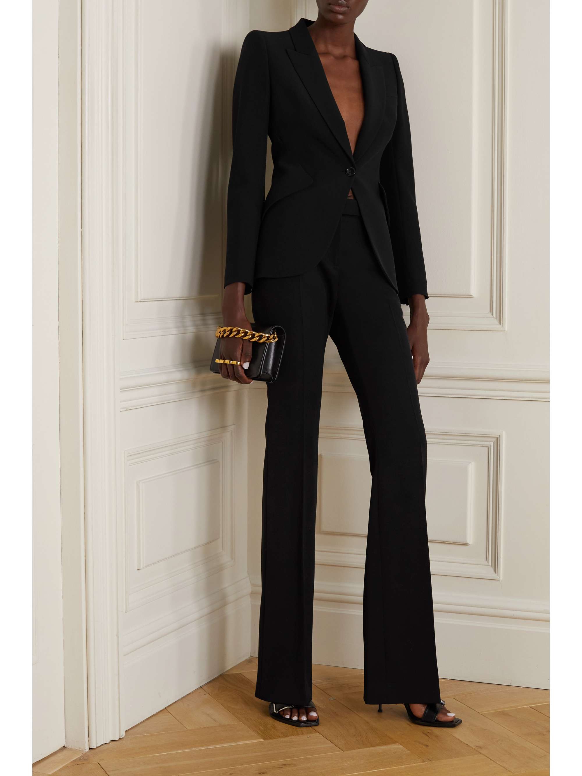 MCQUEEN Crepe blazer