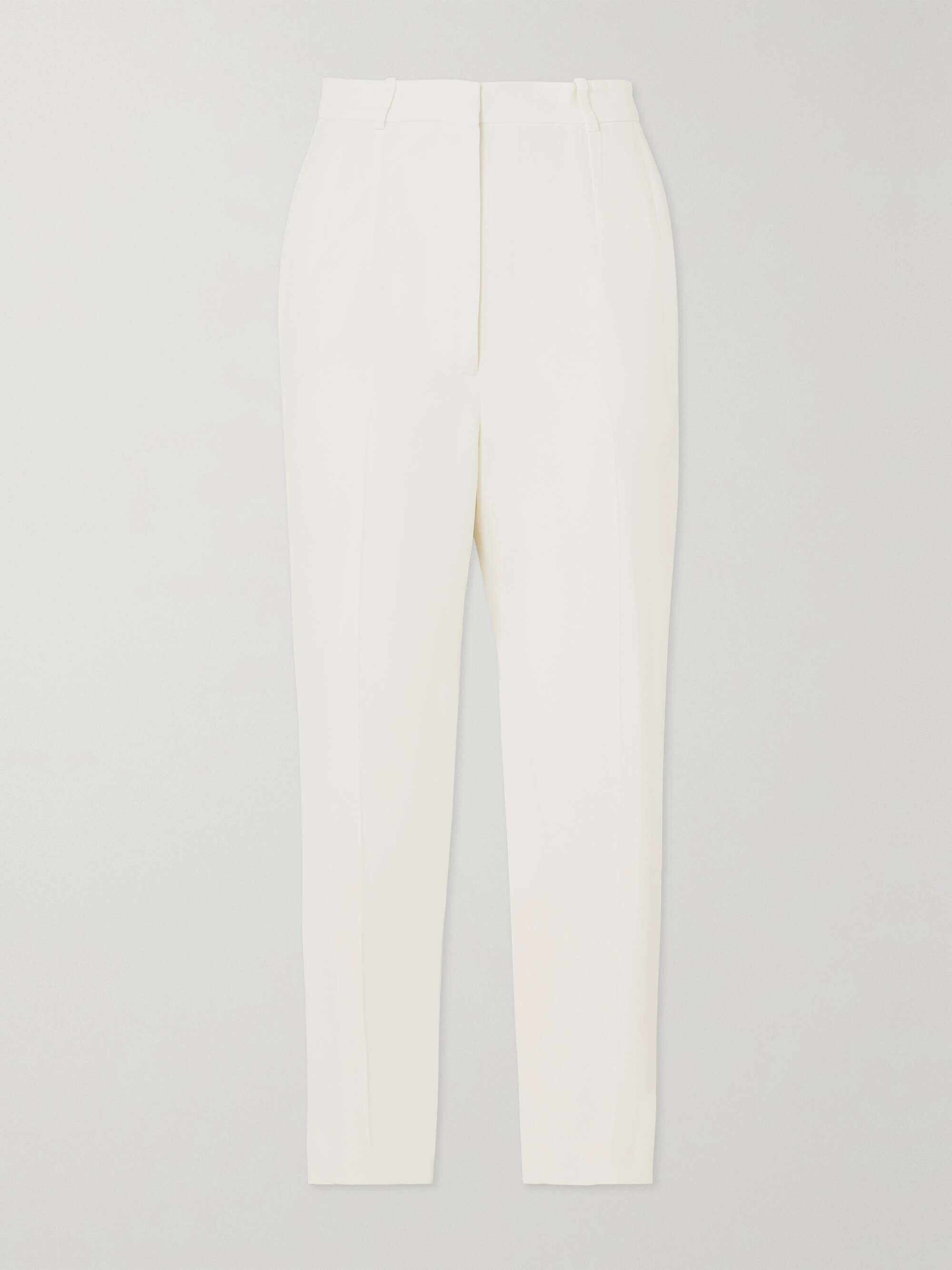 ALEXANDER MCQUEEN Straight-leg crepe pants | NET-A-PORTER