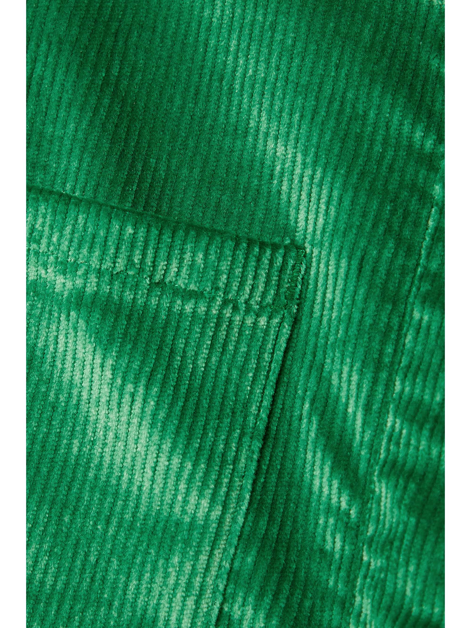 RIVET UTILITY Bigwig cottonblend corduroy jumpsuit NETAPORTER