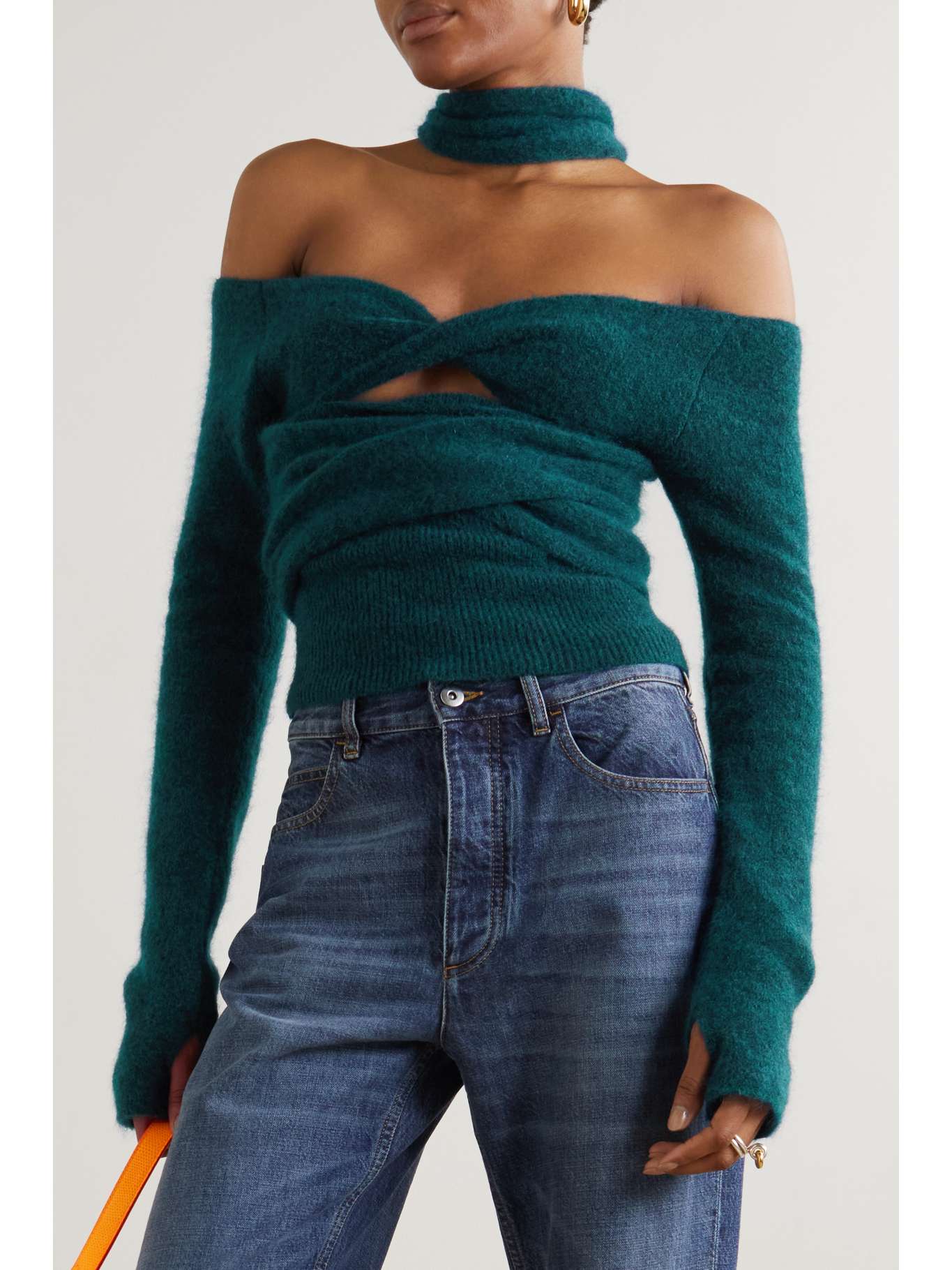 GAUGE81 Elim cutout knitted sweater