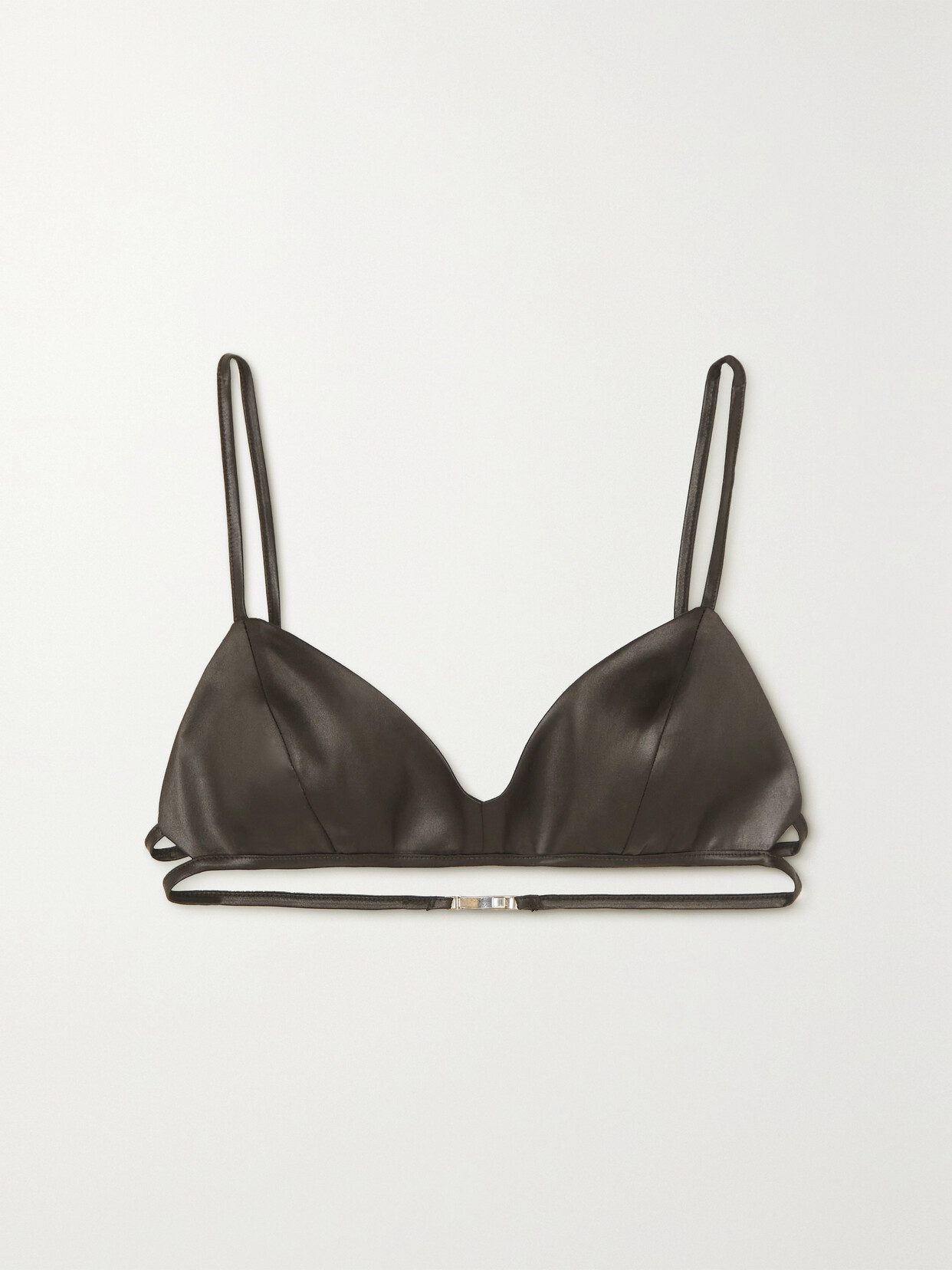 GAUGE81 - Sligo Stretch-satin Bralette - Black