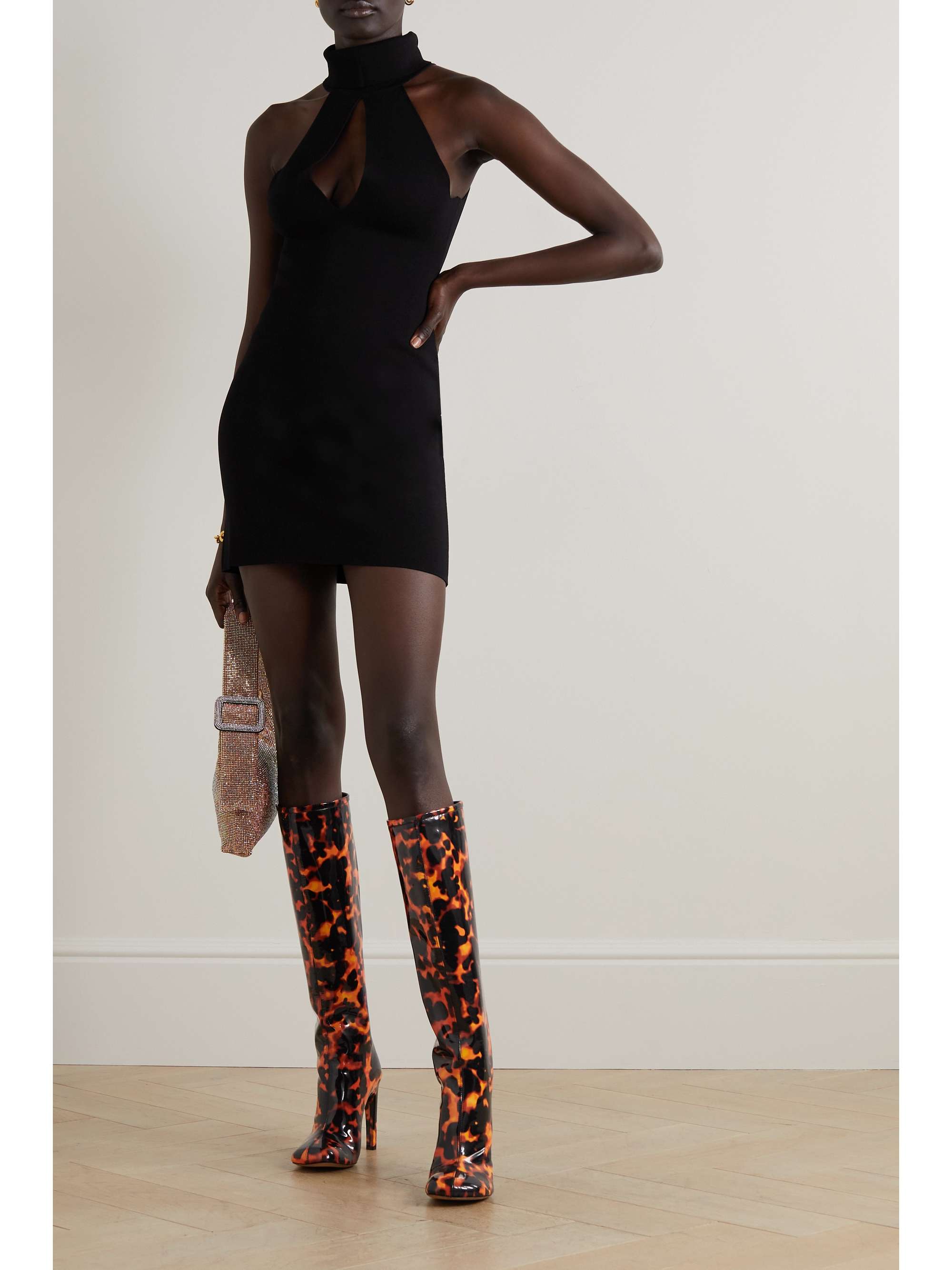 GAUGE81 Maioris cutout knitted mini dress