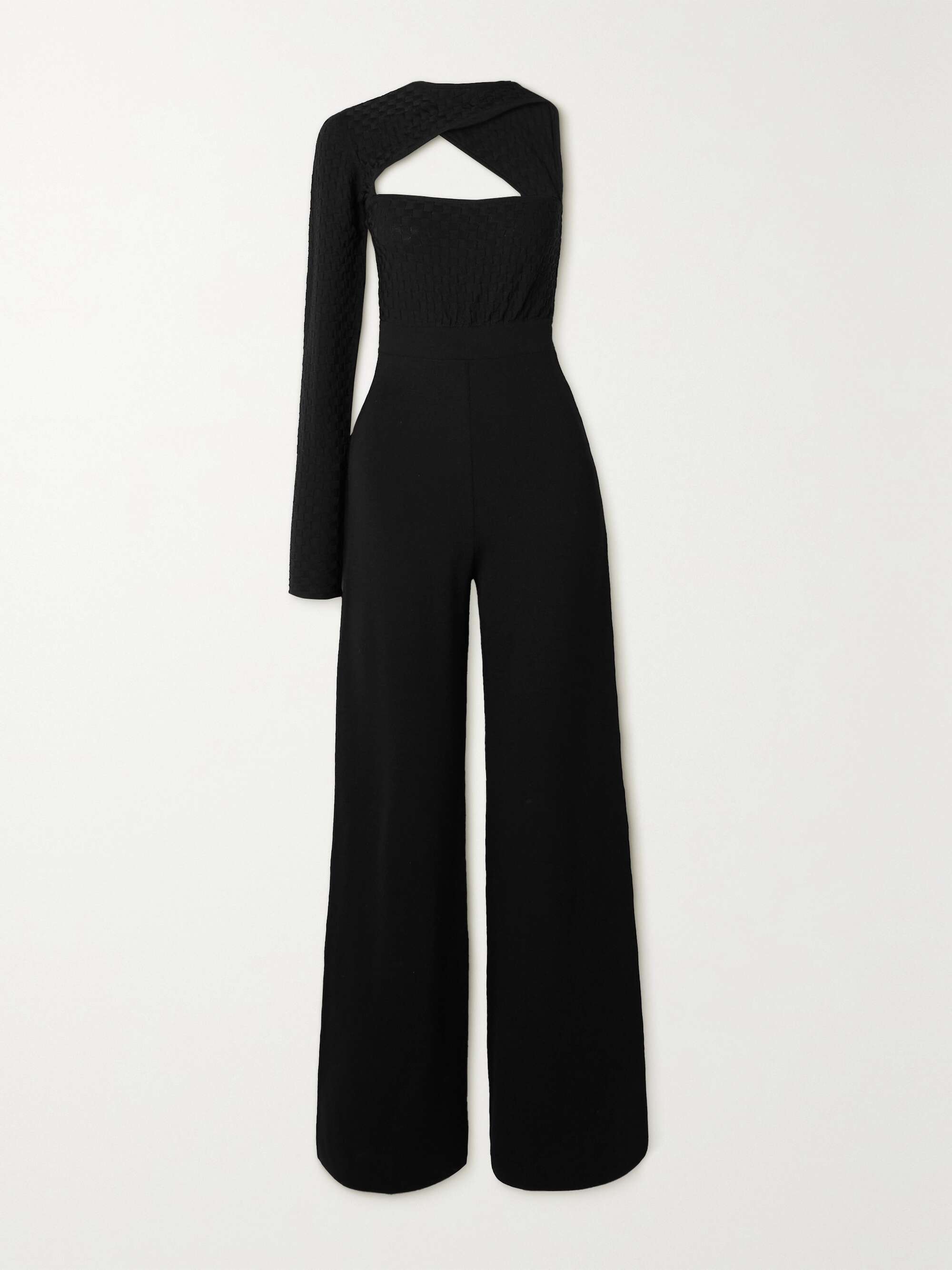 GAUGE81 Vedra one-sleeve cutout stretch-jersey jumpsuit | NET-A-PORTER