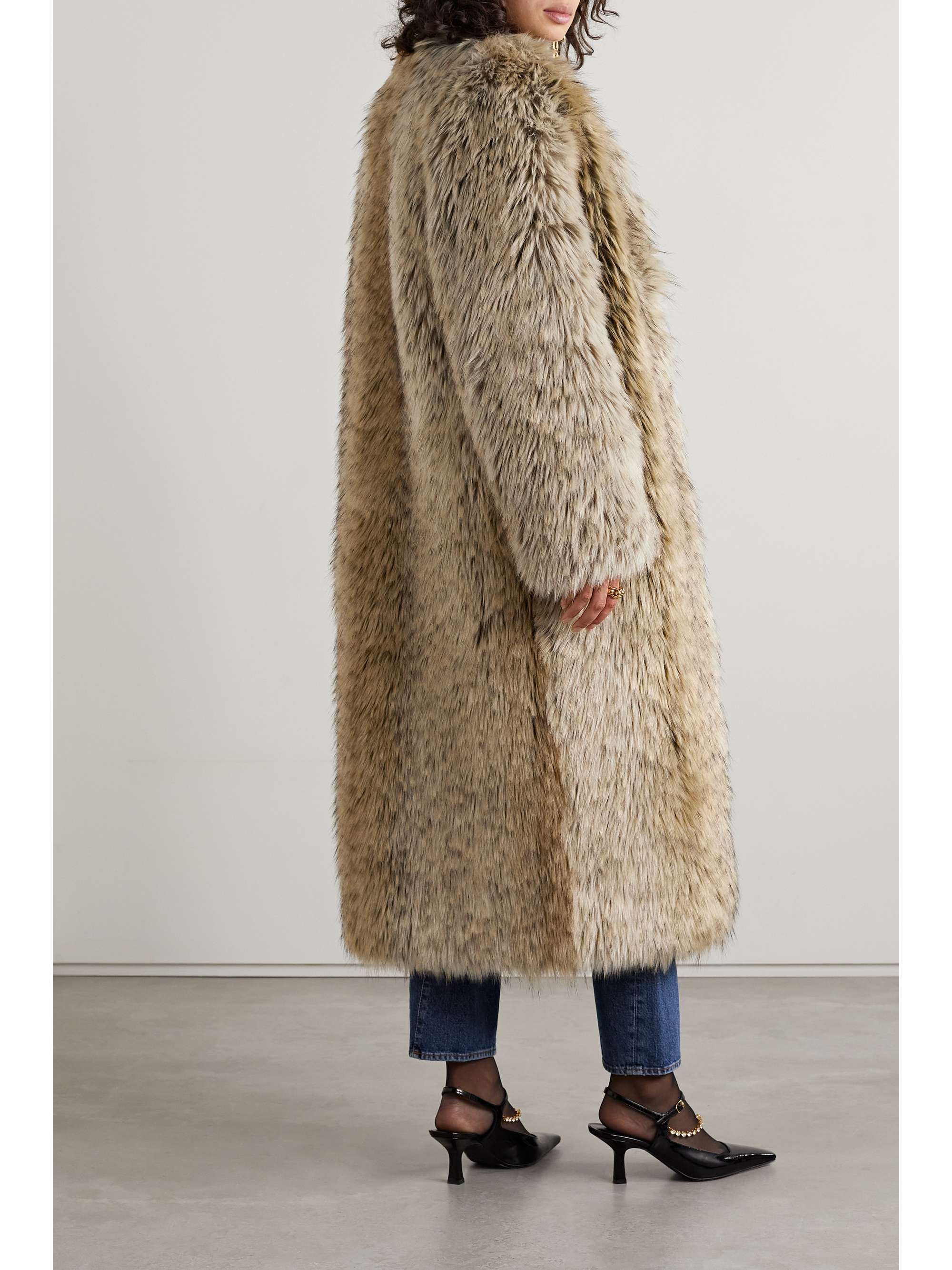 top shop teddy bear coat