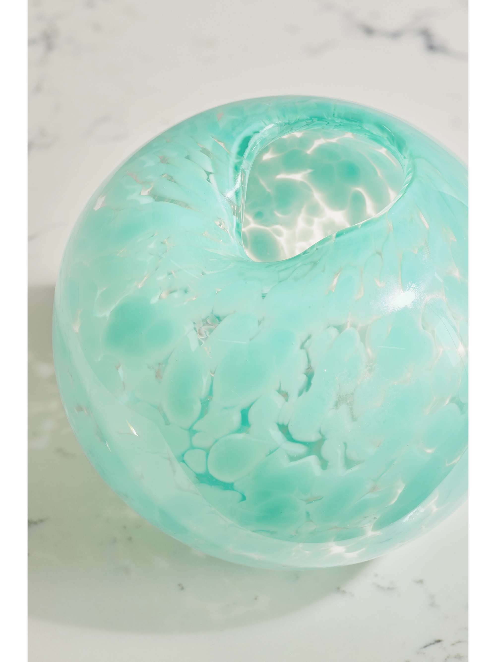 VANDEROHE CURIO Dewdrop glass vase