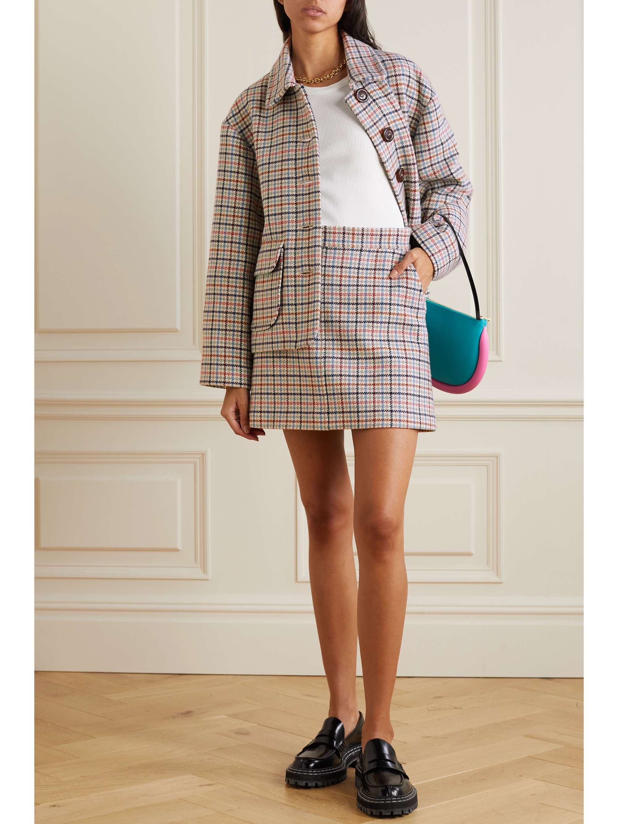 Chloe hotsell check jacket
