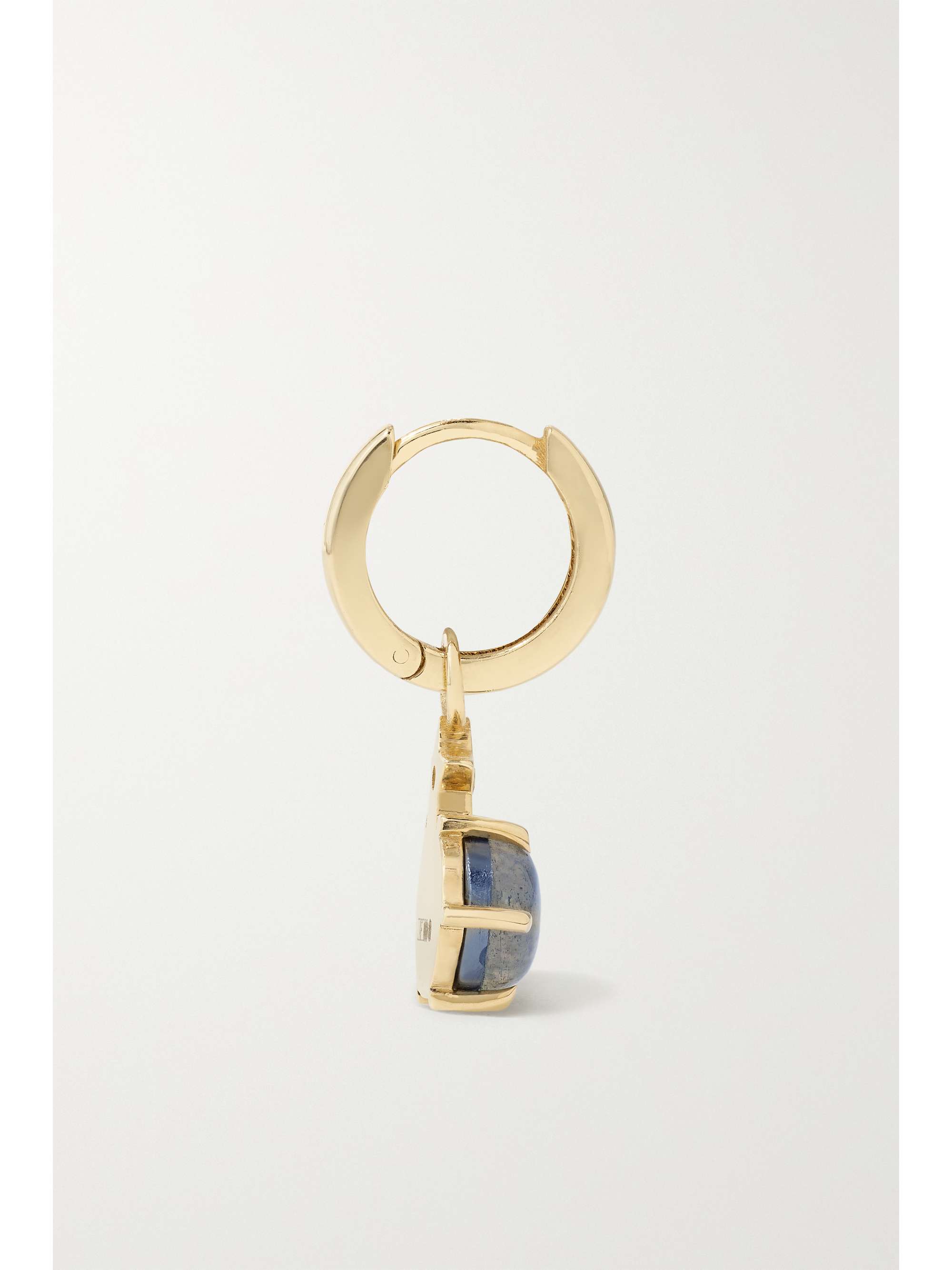 ANDREA FOHRMAN Mini Cosmo 14-karat gold, labradorite and diamond earrings