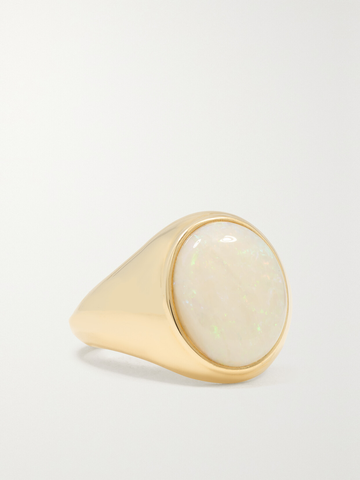 Andrea Fohrman 14-karat Gold Opal Signet Ring