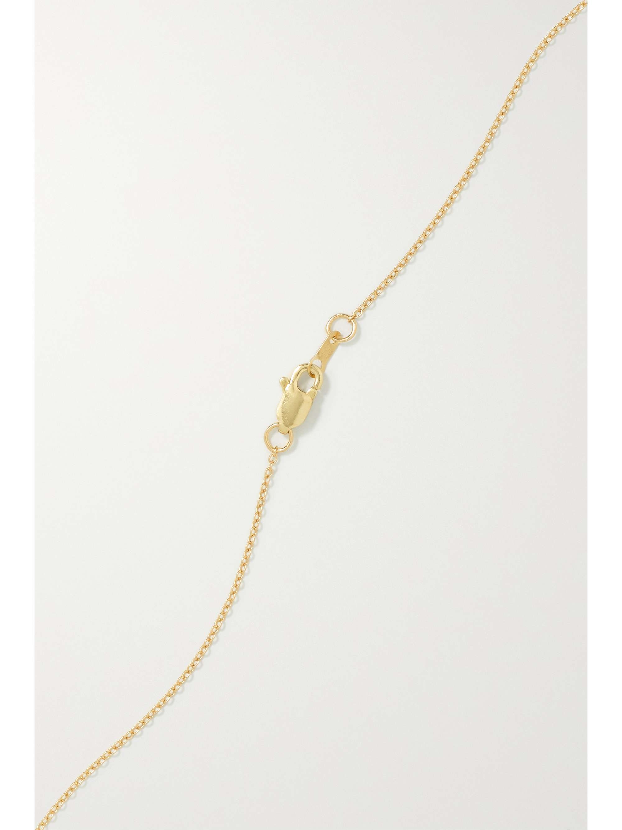 ANDREA FOHRMAN Full Moon Kette aus 18 Karat Gold mit Diamanten