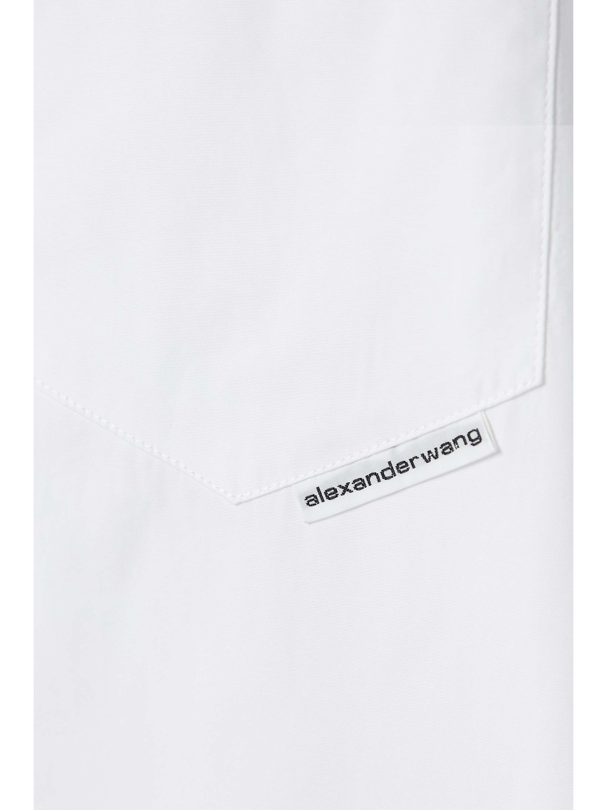 ALEXANDER WANG Cotton-poplin shirt