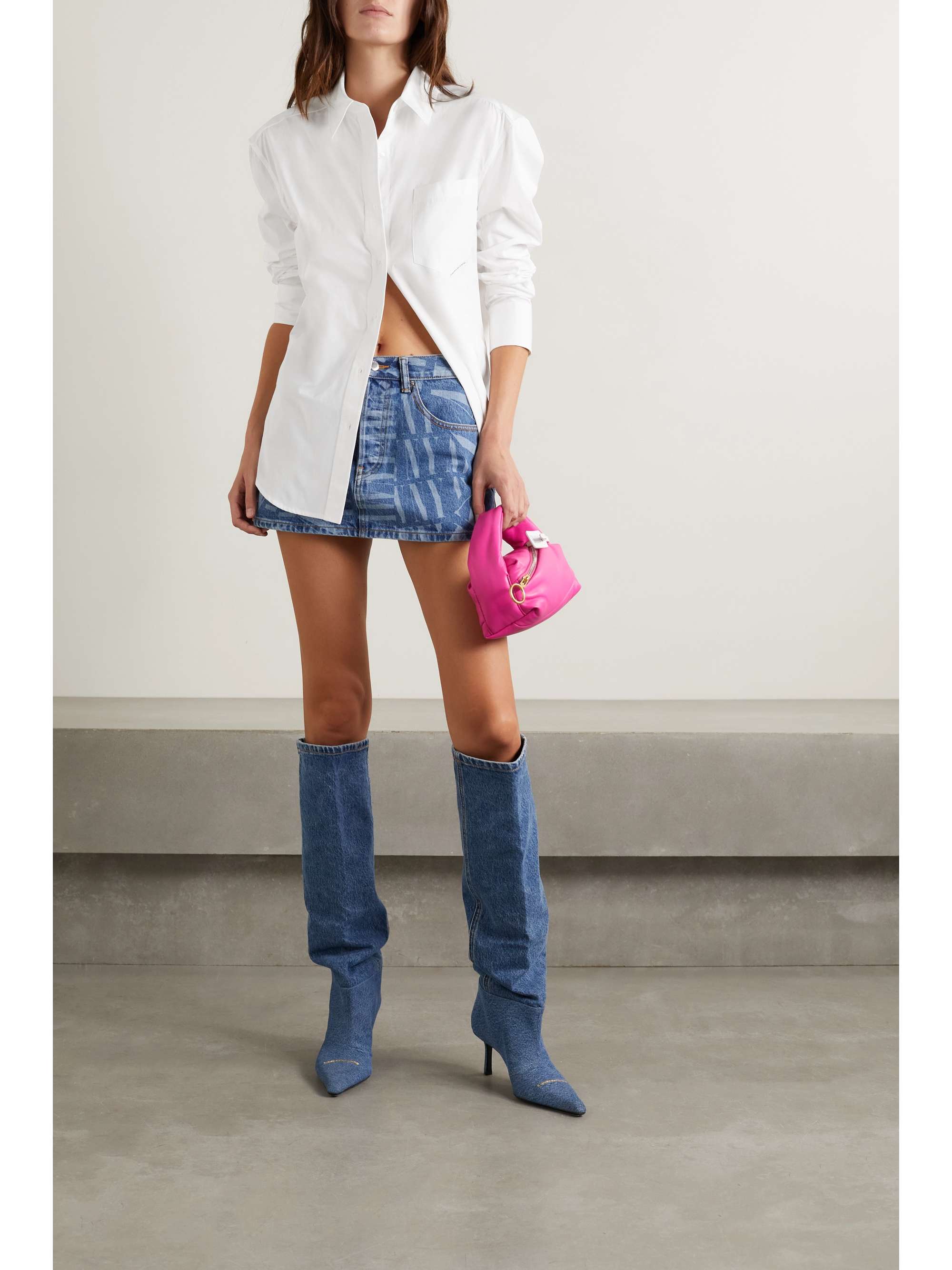 ALEXANDER WANG Cotton-poplin shirt