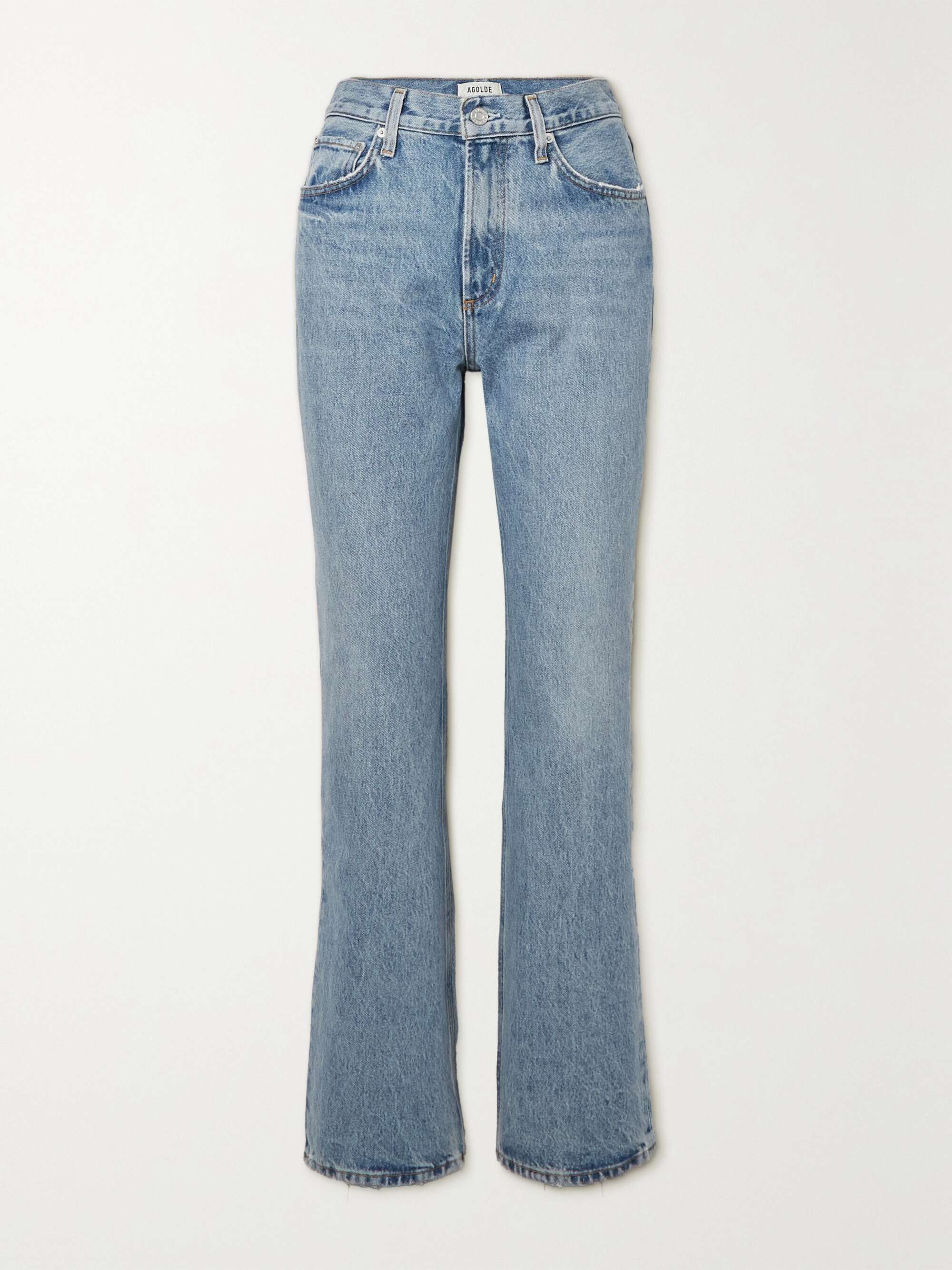 AGOLDE Vintage Relaxed Boot high-rise flared jeans | NET-A-PORTER