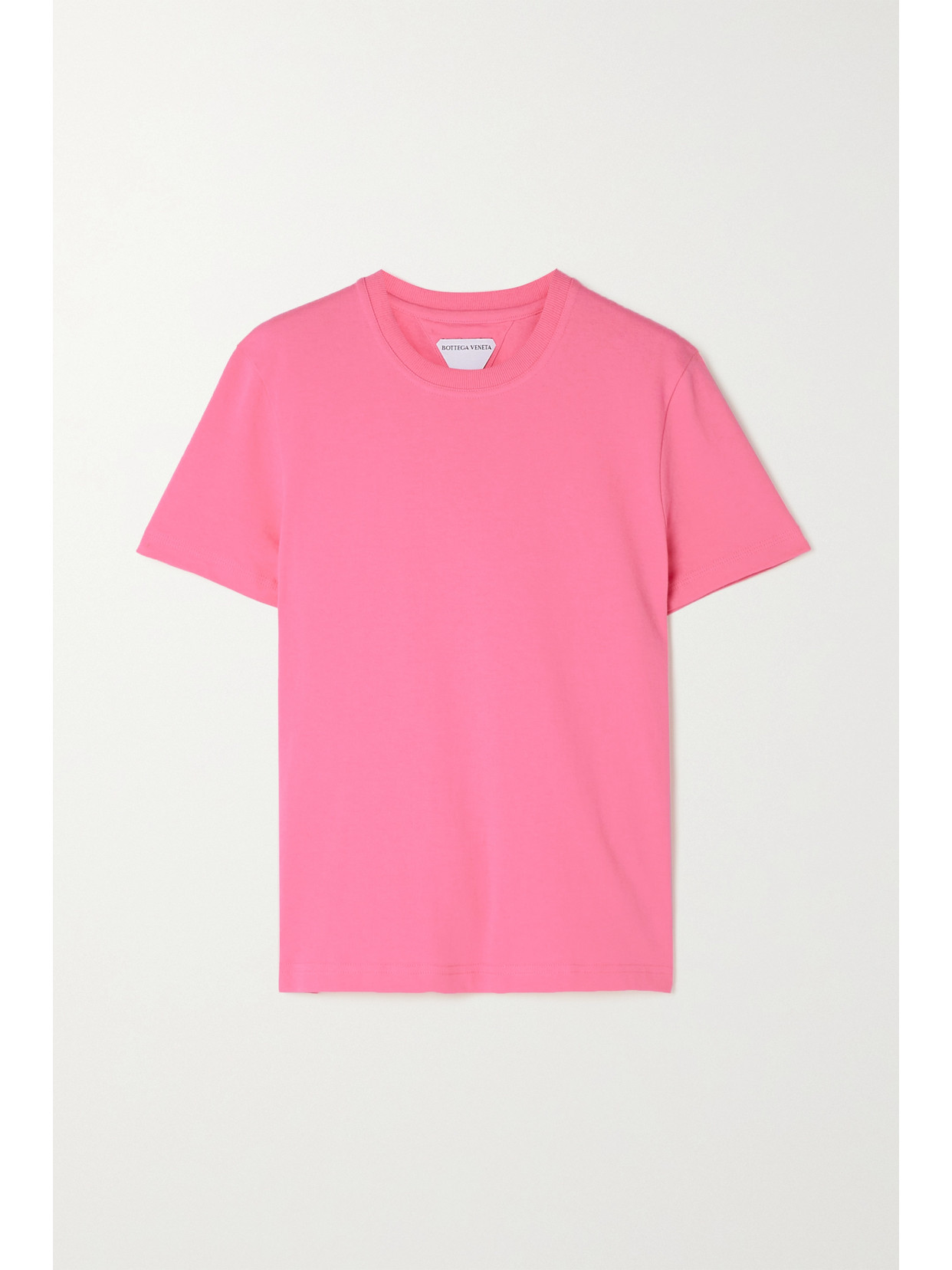 Bottega Veneta Sunset Cotton-jersey T-shirt In Pink