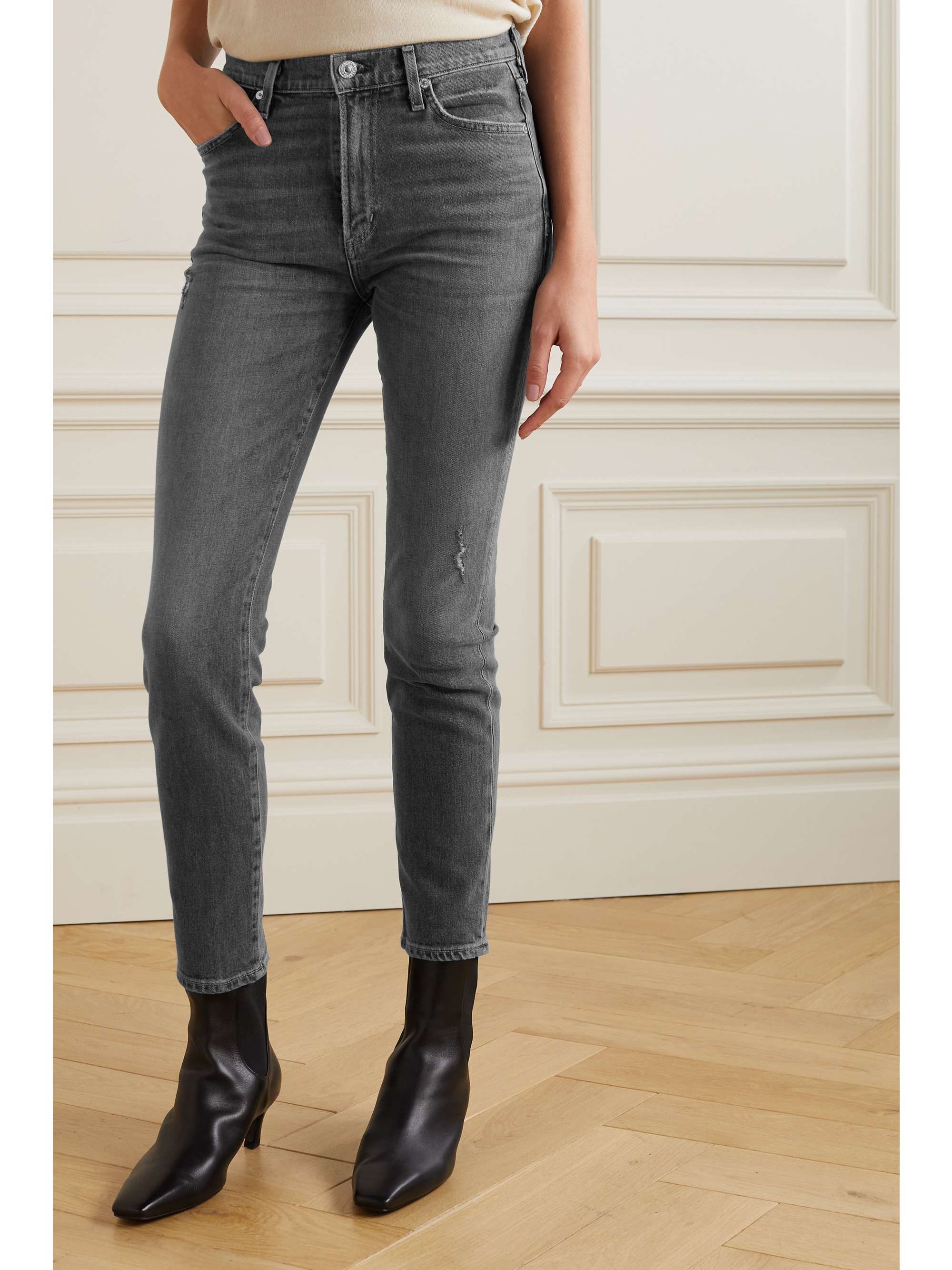 CITIZENS OF HUMANITY Olivia high-rise slim-leg jeans