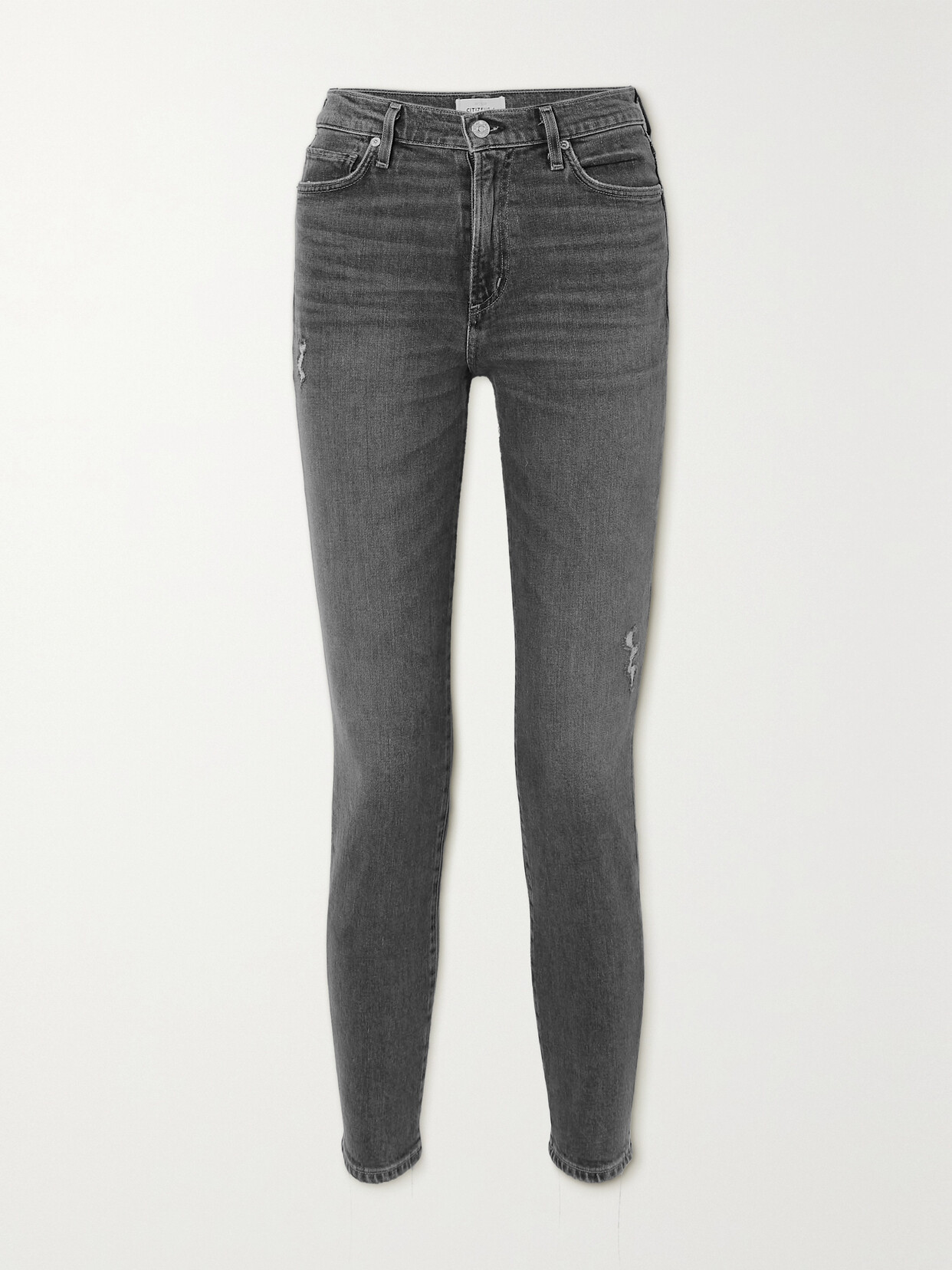 Citizens of Humanity Olivia High-rise Slim-leg Jeans - Gray