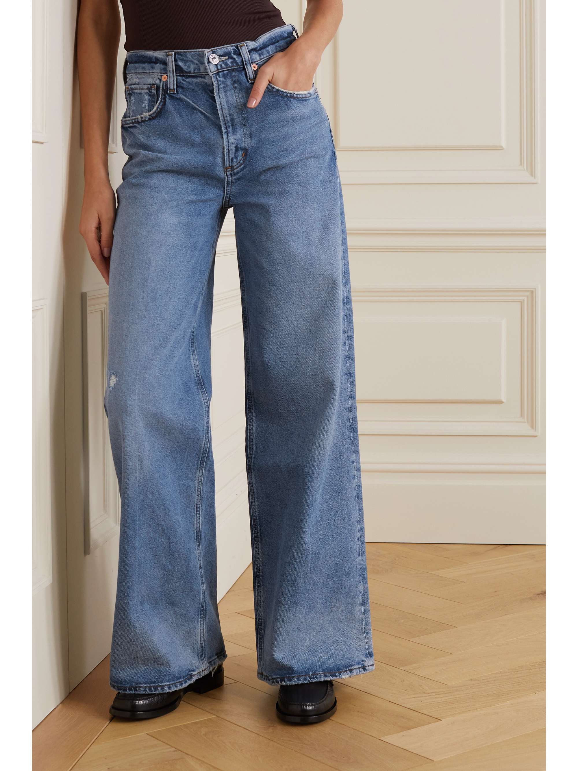 CITIZENS OF HUMANITY Paloma high-rise wide-leg jeans | NET-A-PORTER