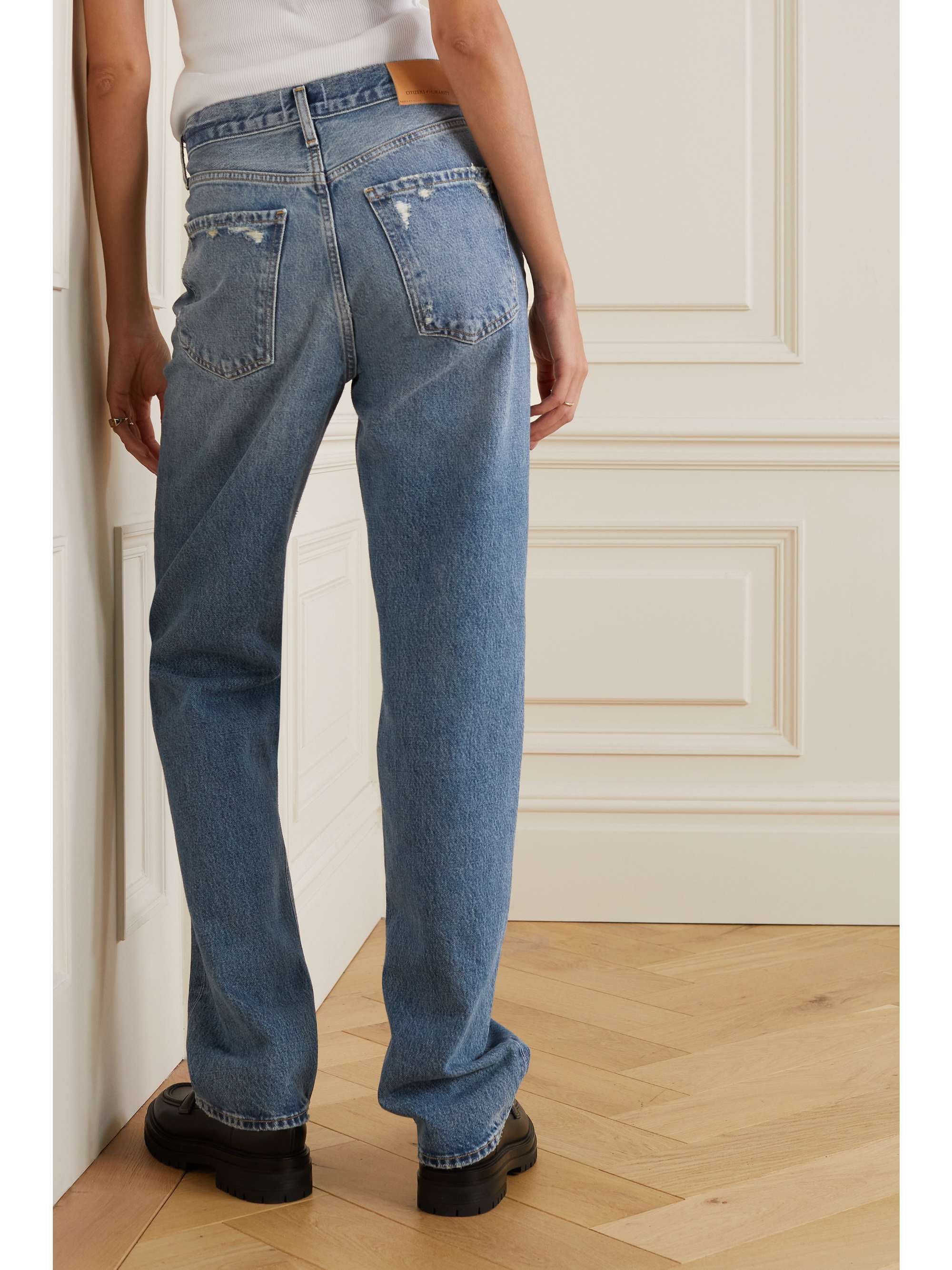 CITIZENS OF HUMANITY Eva high-rise straight-leg jeans