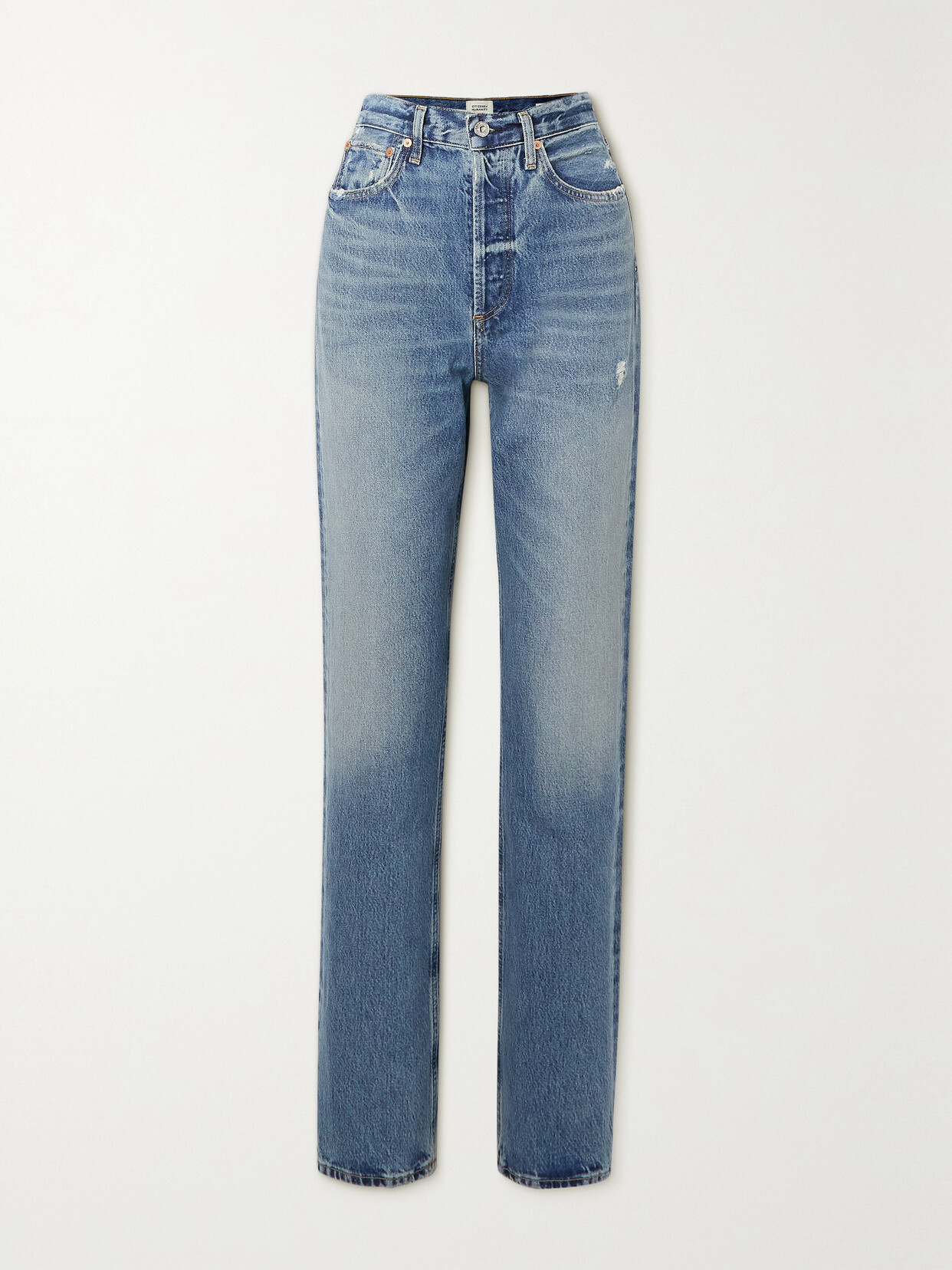 Citizens of Humanity - Eva High-rise Straight-leg Jeans - Blue 22 Awaiting product image