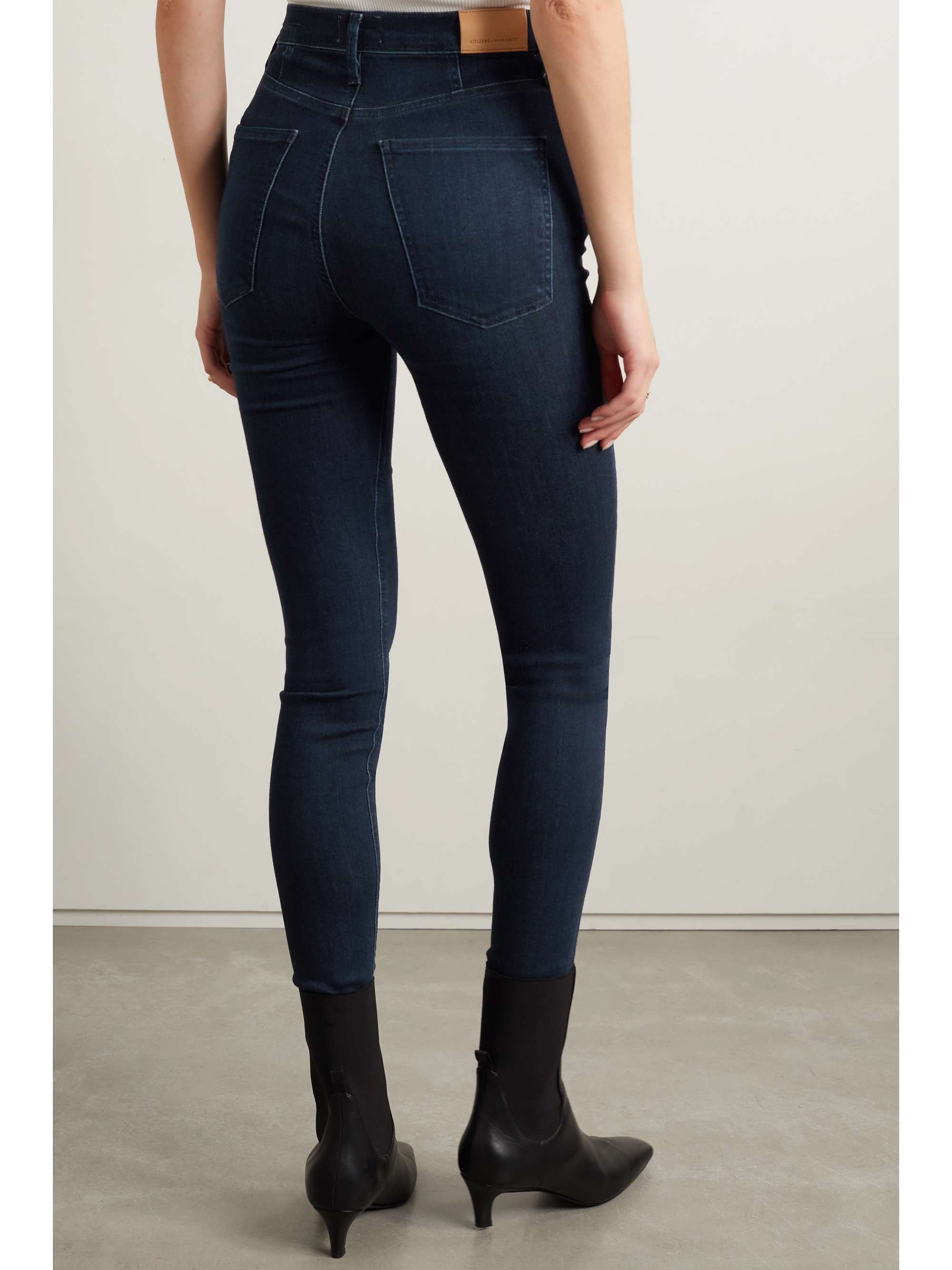 CITIZENS OF HUMANITY Chrissy hoch sitzende Skinny Jeans