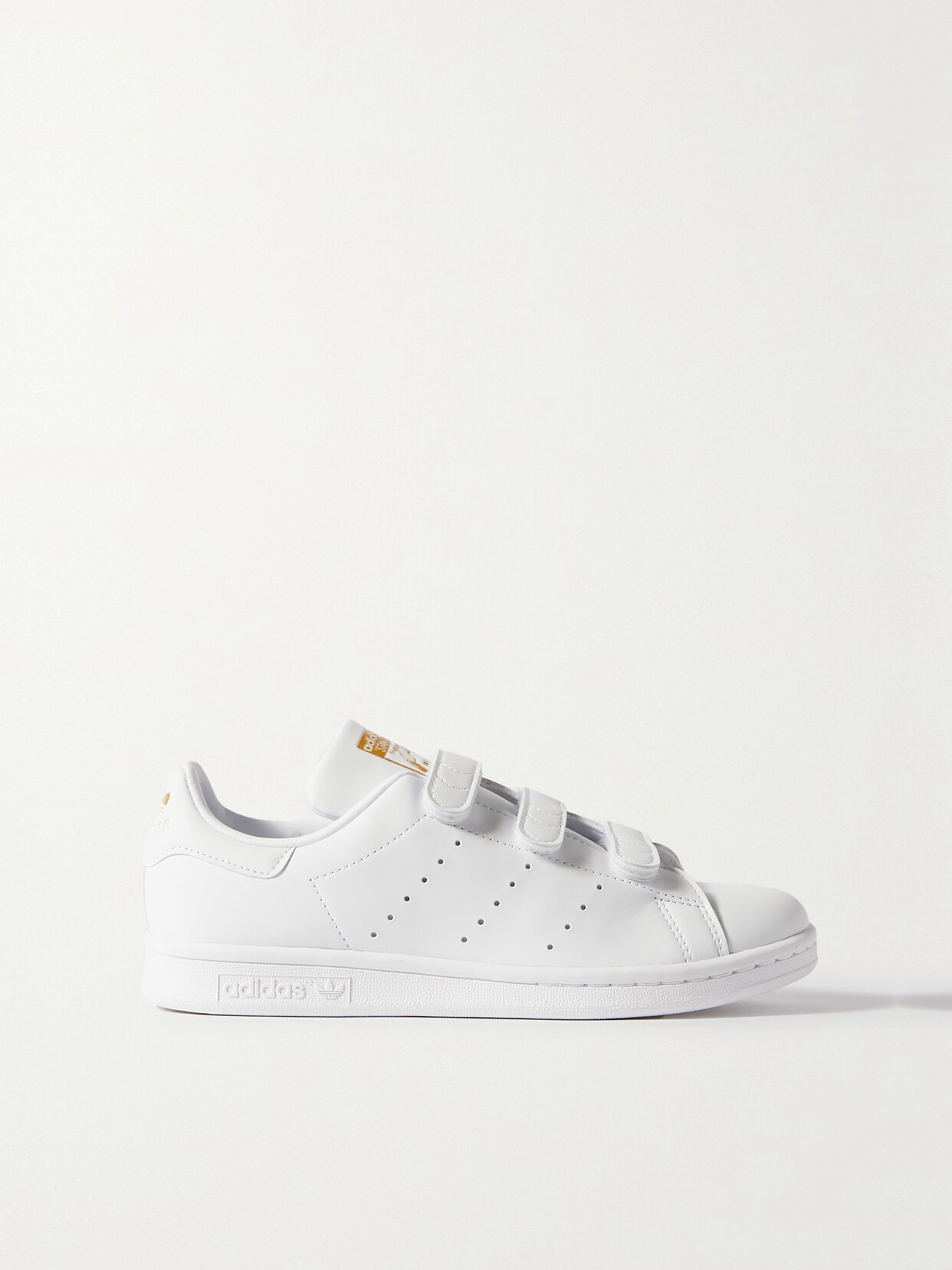 adidas Originals - Stan Smith Faux Leather Sneakers - White