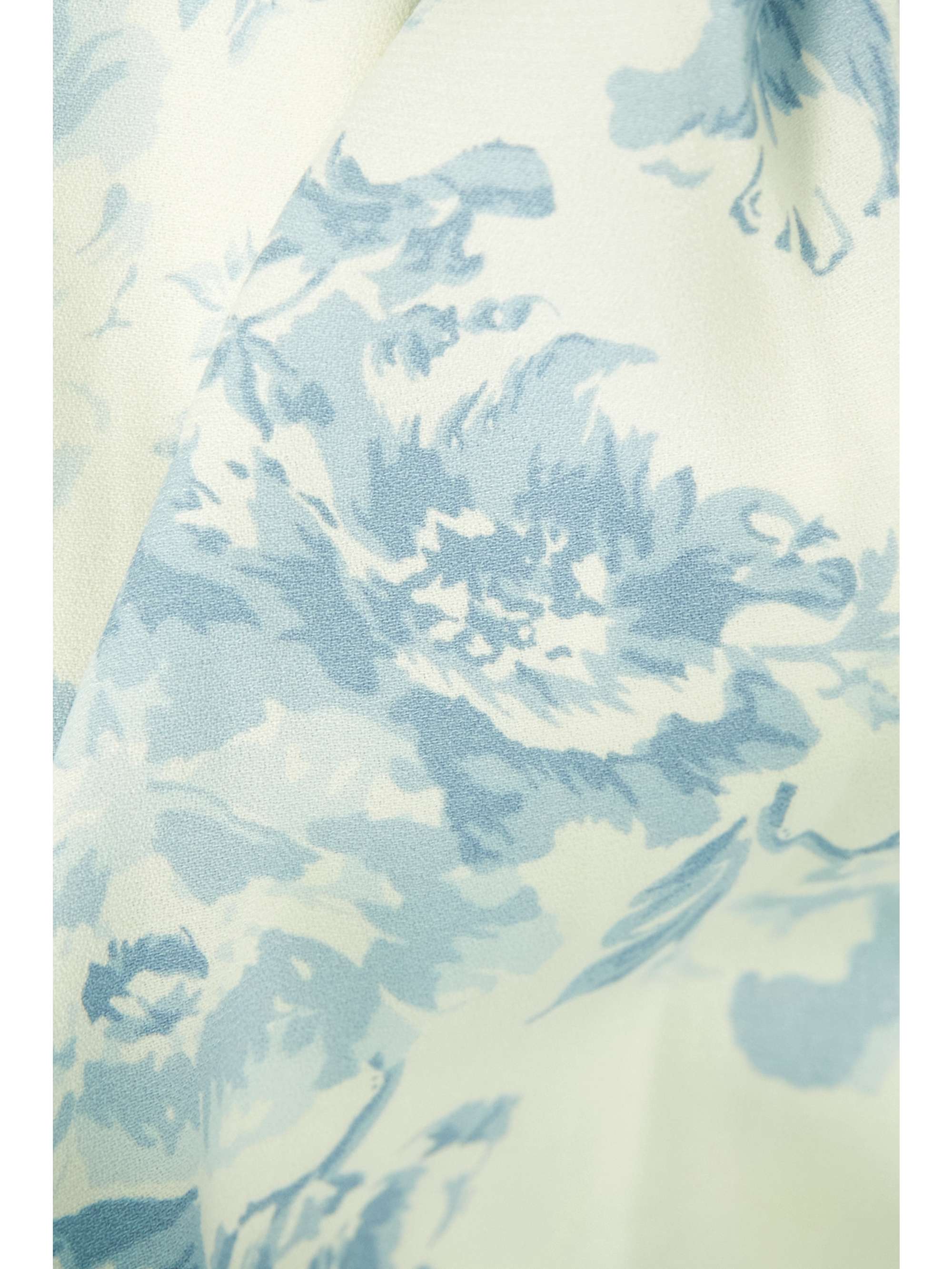 REFORMATION Brixton shirred floral-print crepe midi dress