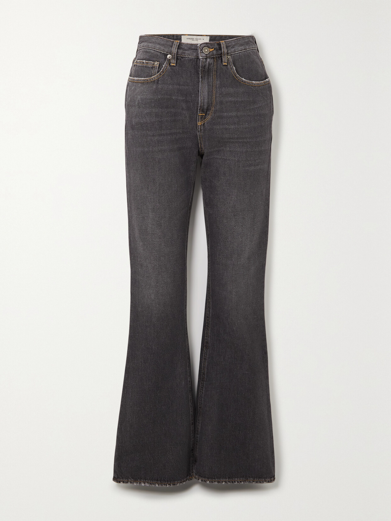 Golden Goose - Journey High-rise Bootcut Jeans - Black