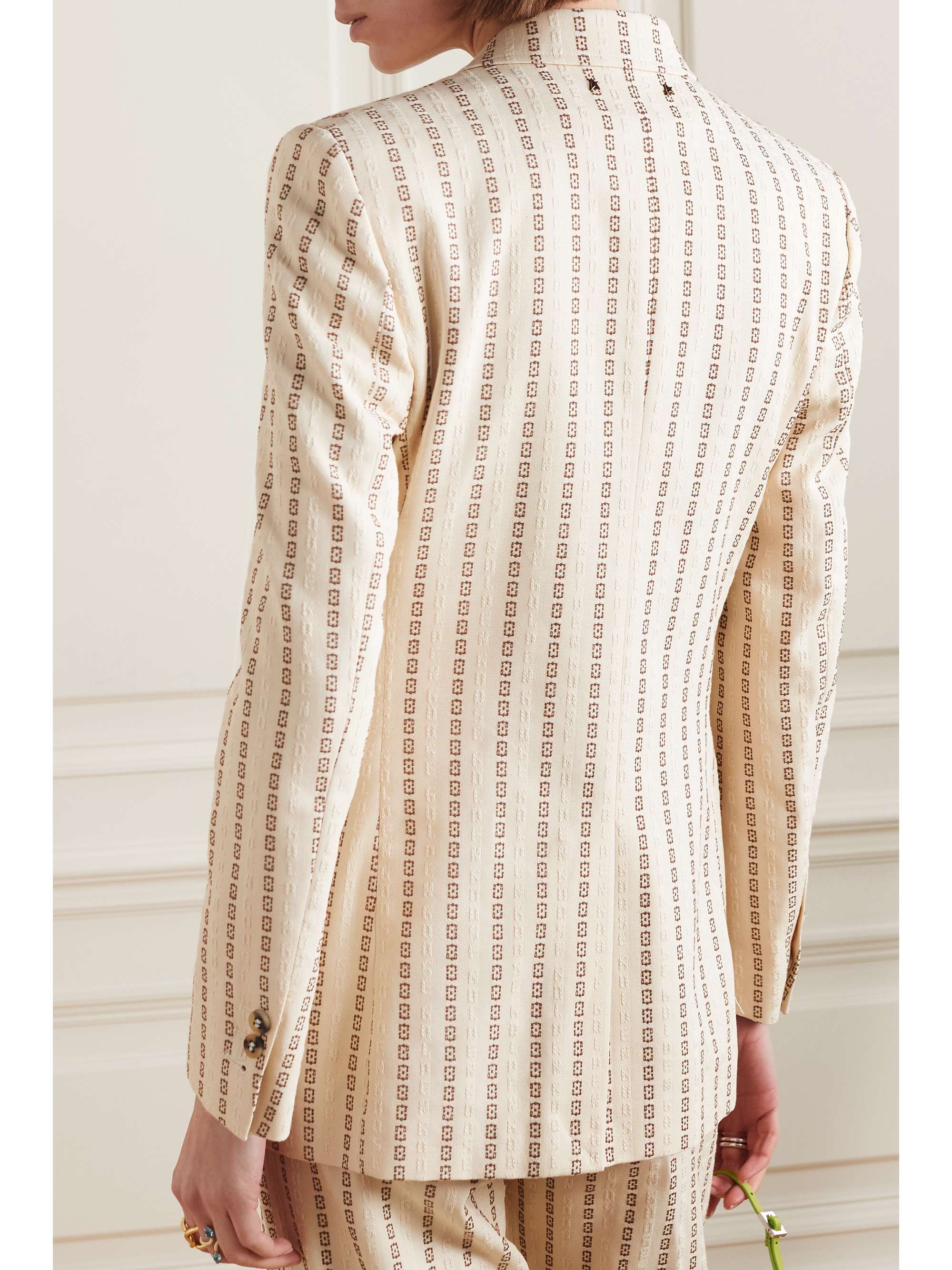 GOLDEN GOOSE Journey cottonjacquard jacket NETAPORTER