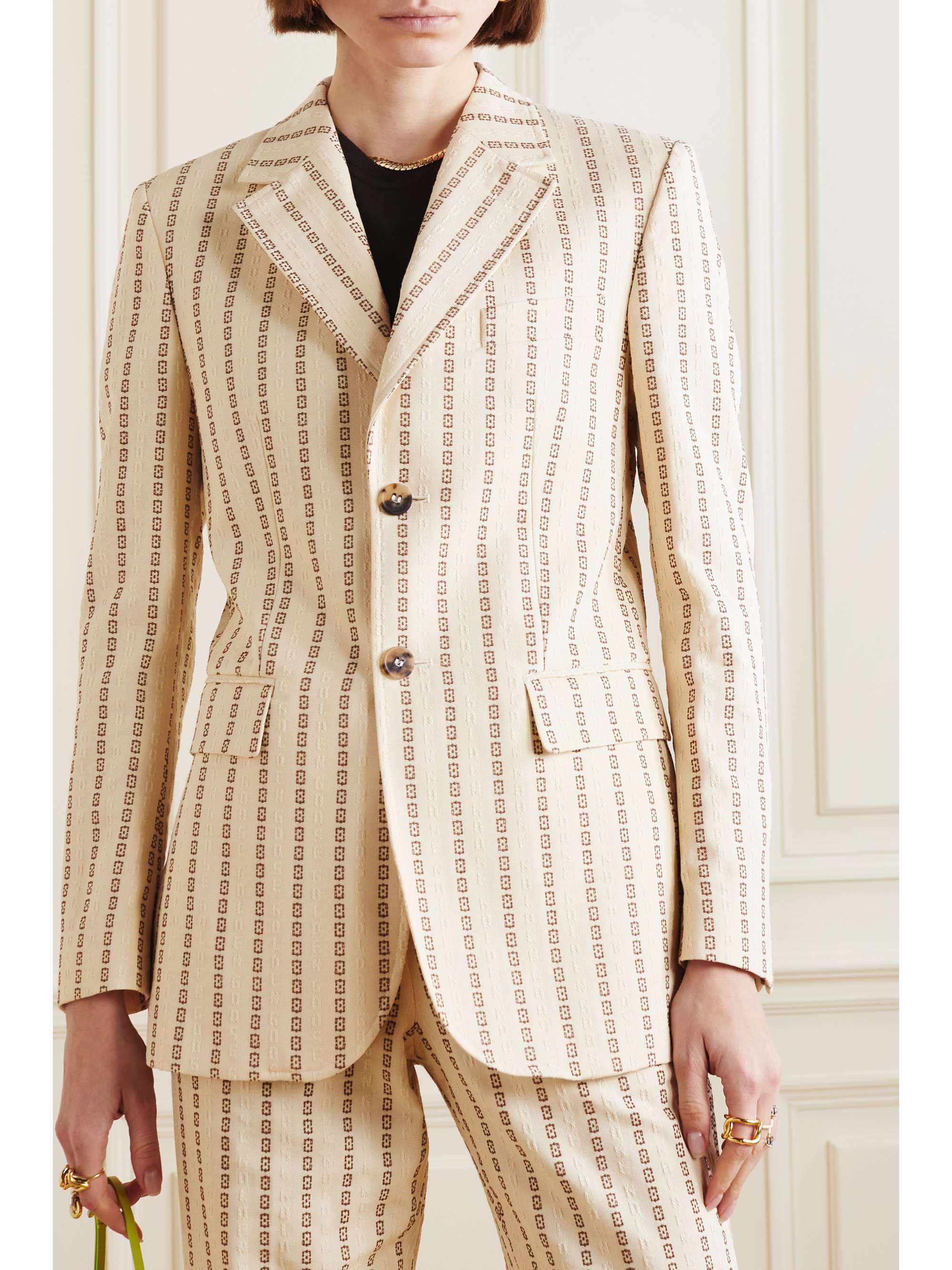 GOLDEN GOOSE Journey cottonjacquard jacket NETAPORTER