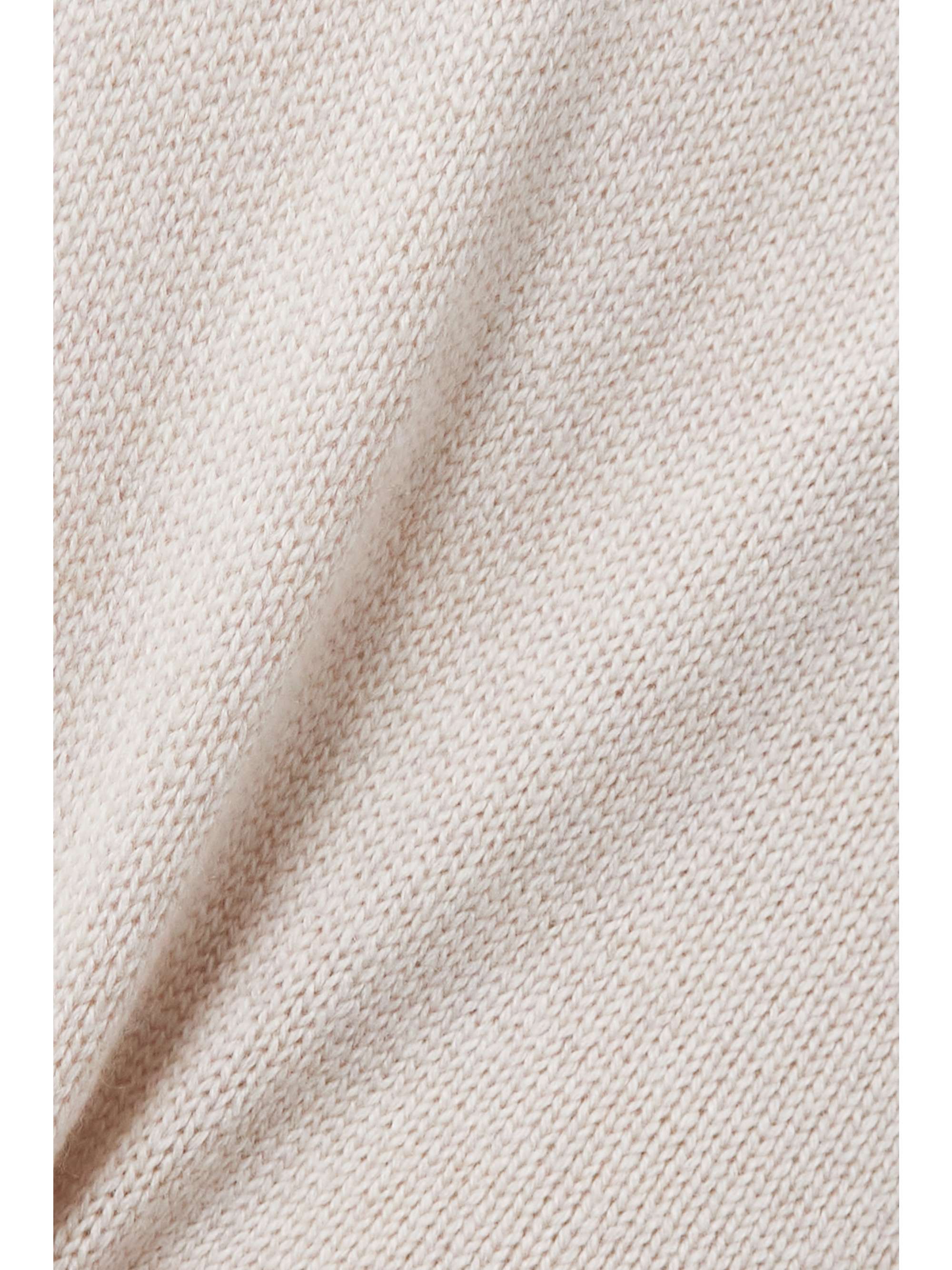 GOLDEN GOOSE Golden cashmere and wool-blend track pants