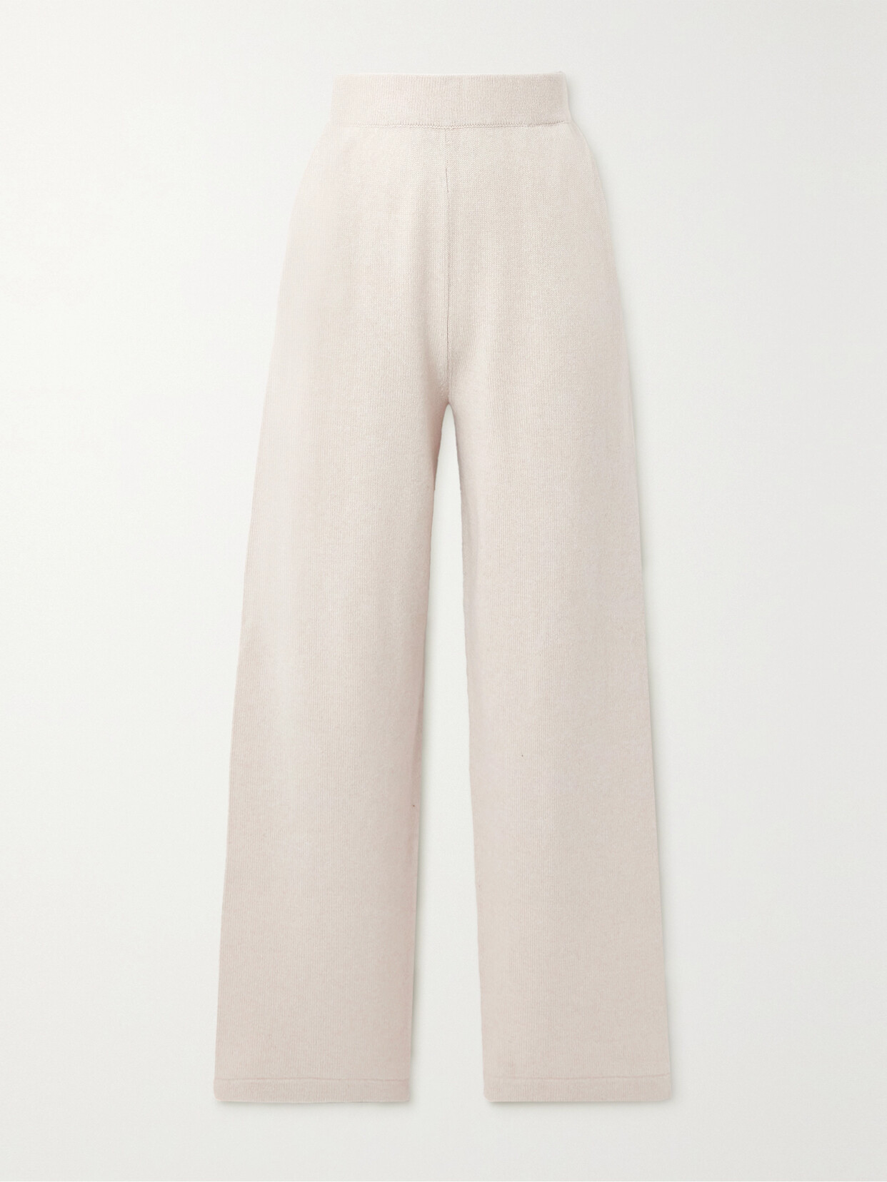 Golden Goose Golden Cashmere And Wool-blend Track Pants In Beige