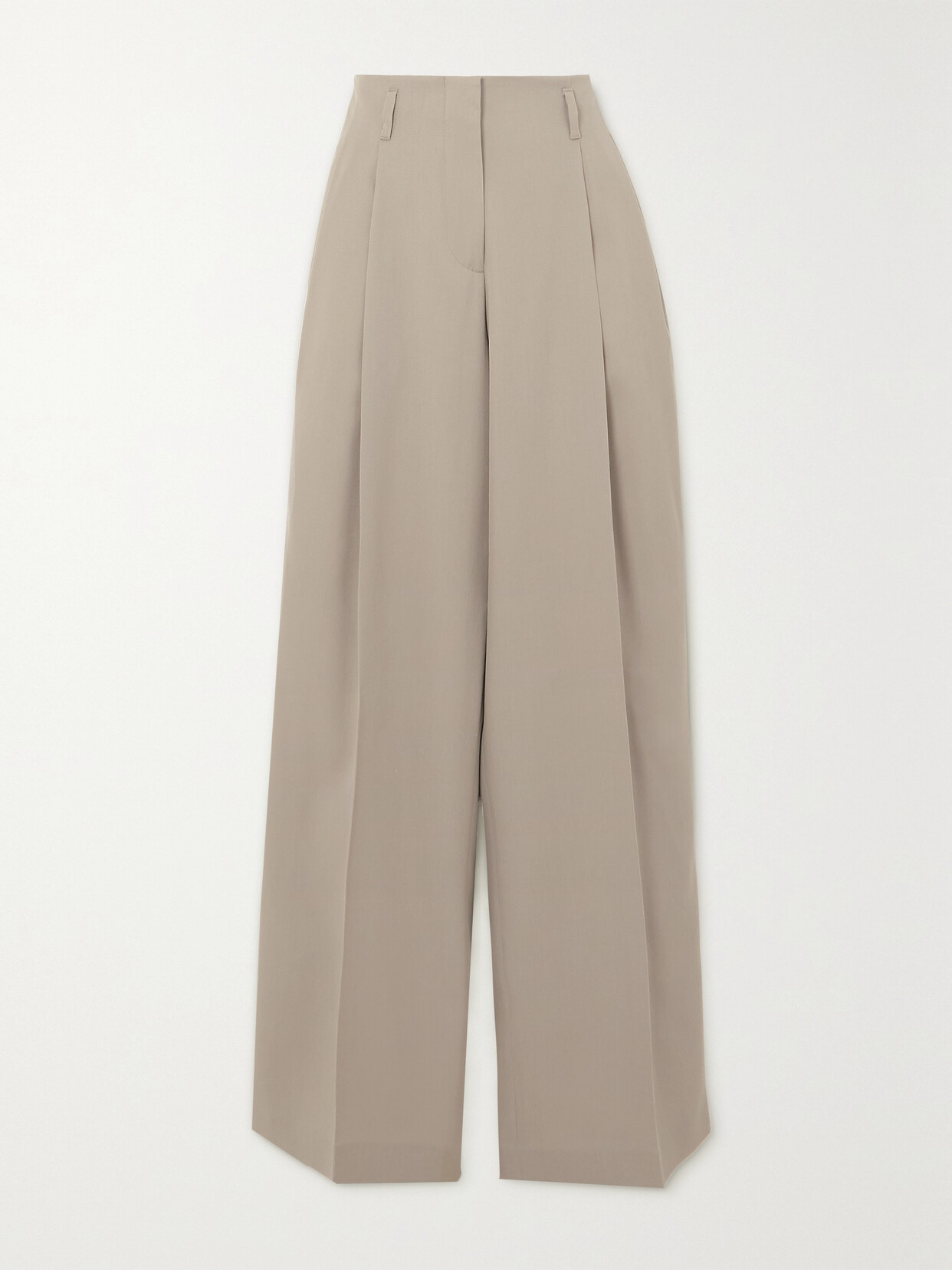 Golden Goose - Wool-gabardine Wide-leg Pants - Neutrals