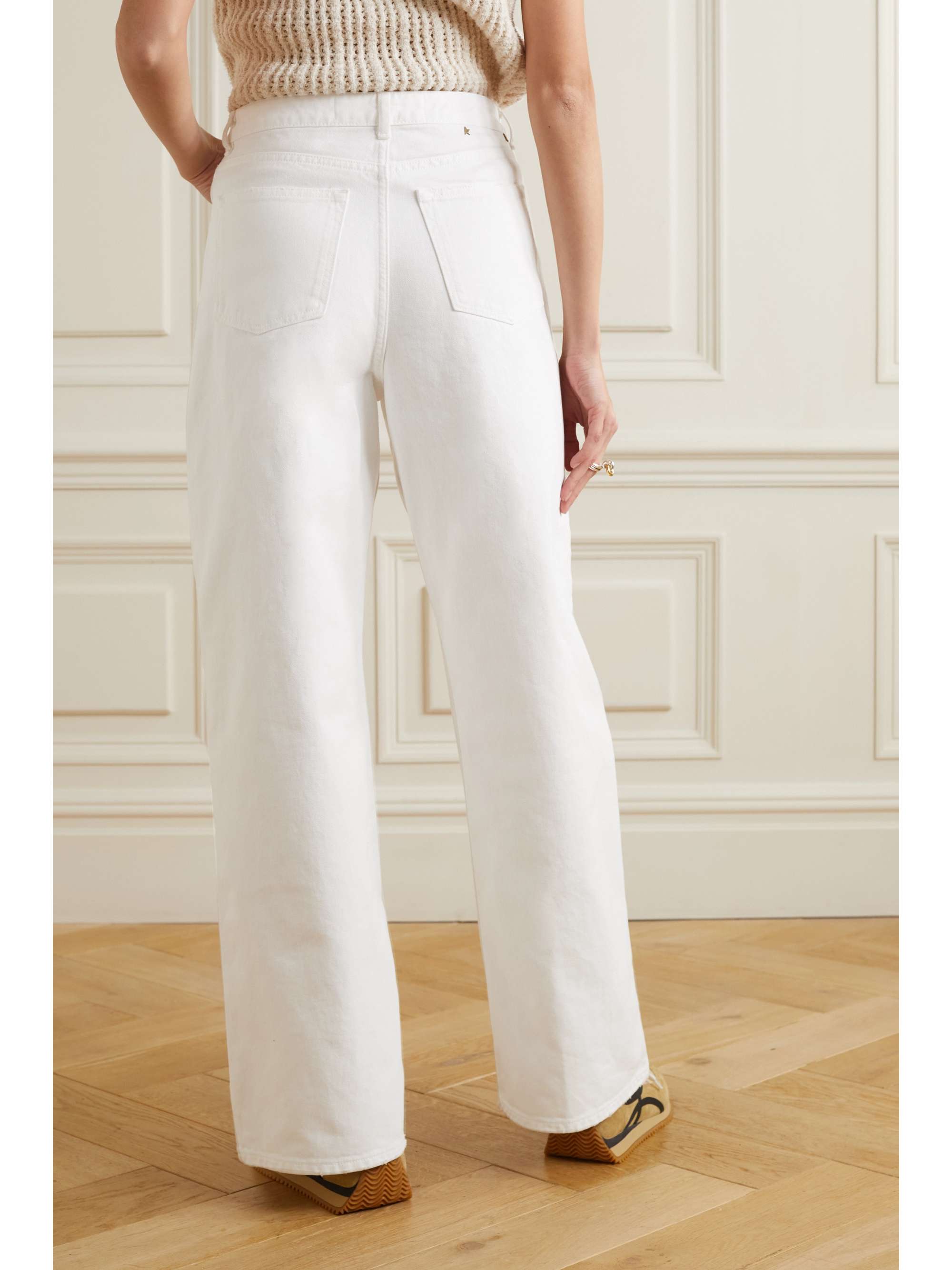 GOLDEN GOOSE Journey high-rise wide-leg jeans