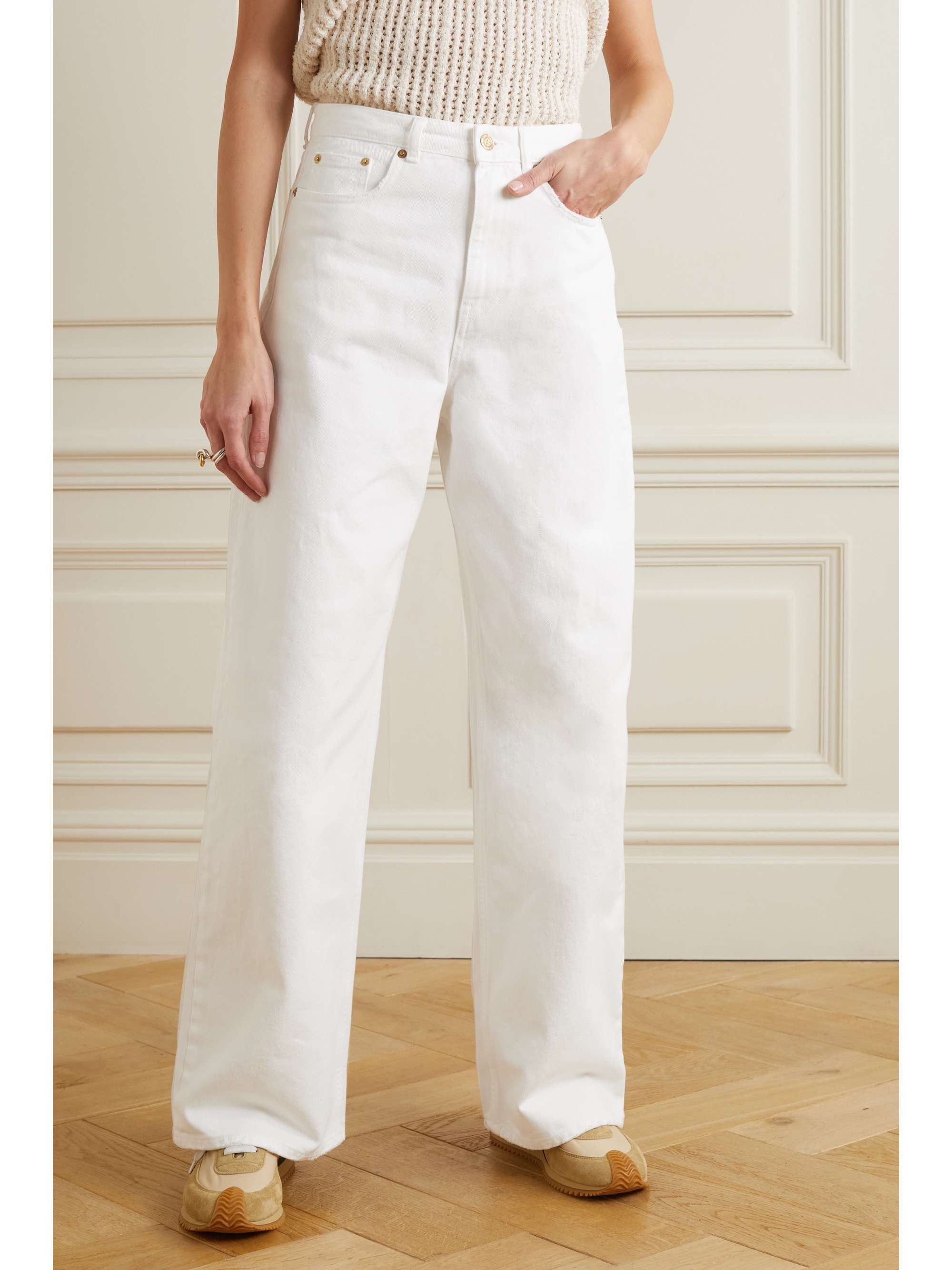 GOLDEN GOOSE Journey high-rise wide-leg jeans