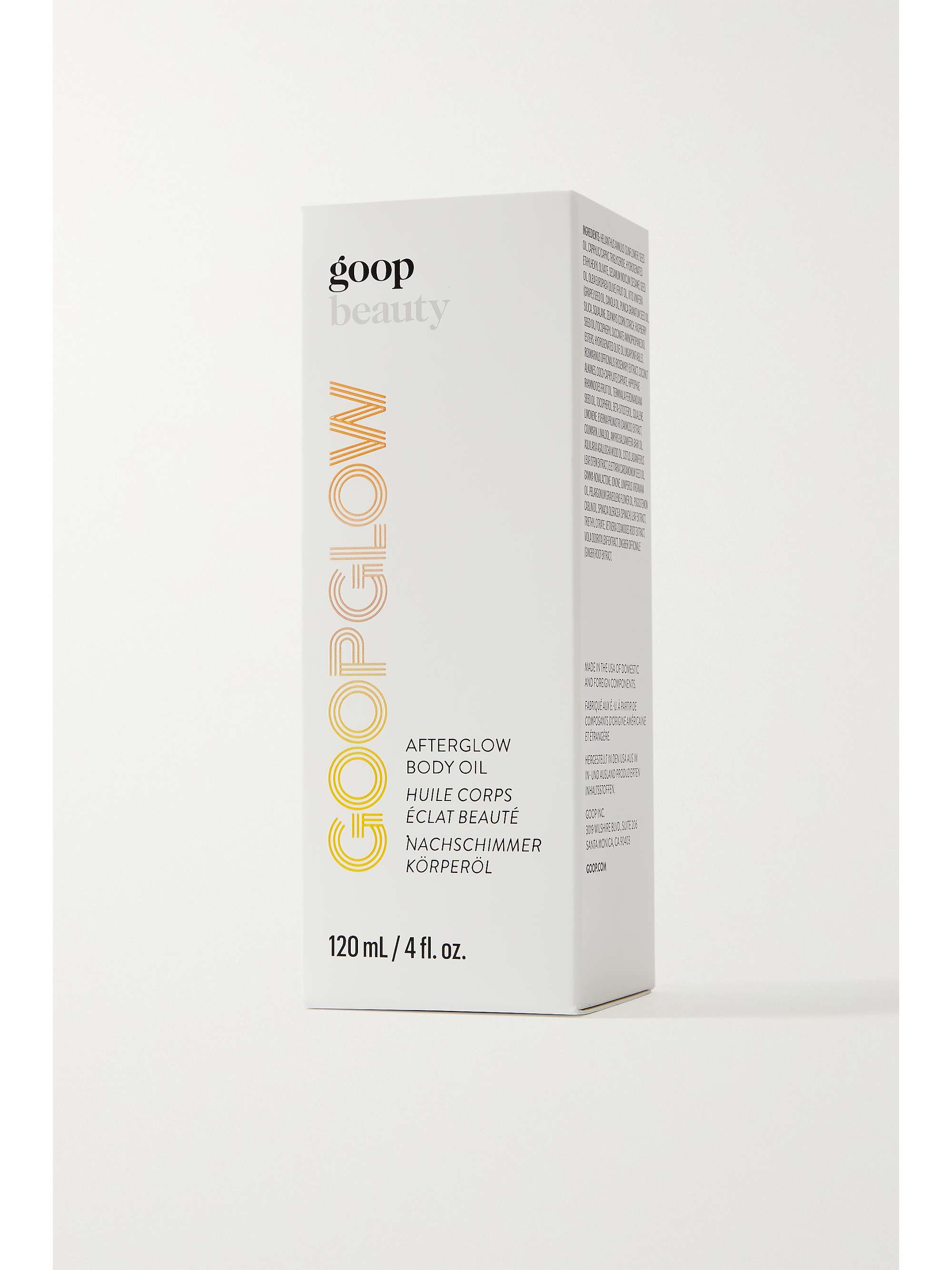 Colorless GOOPGLOW Afterglow Body Oil, 120ml GOOP NETAPORTER