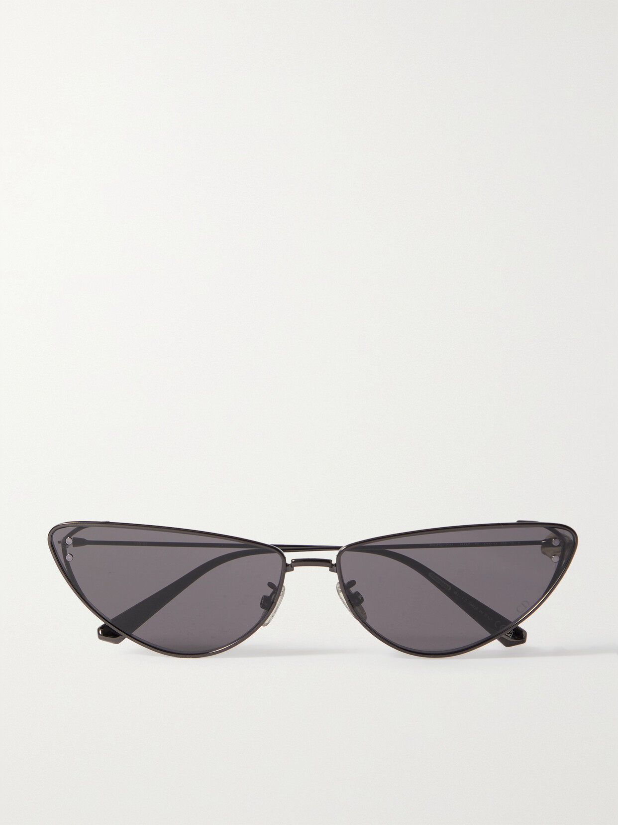 Dior Avant Premiere Cat-eye Metal Sunglasses In Gray