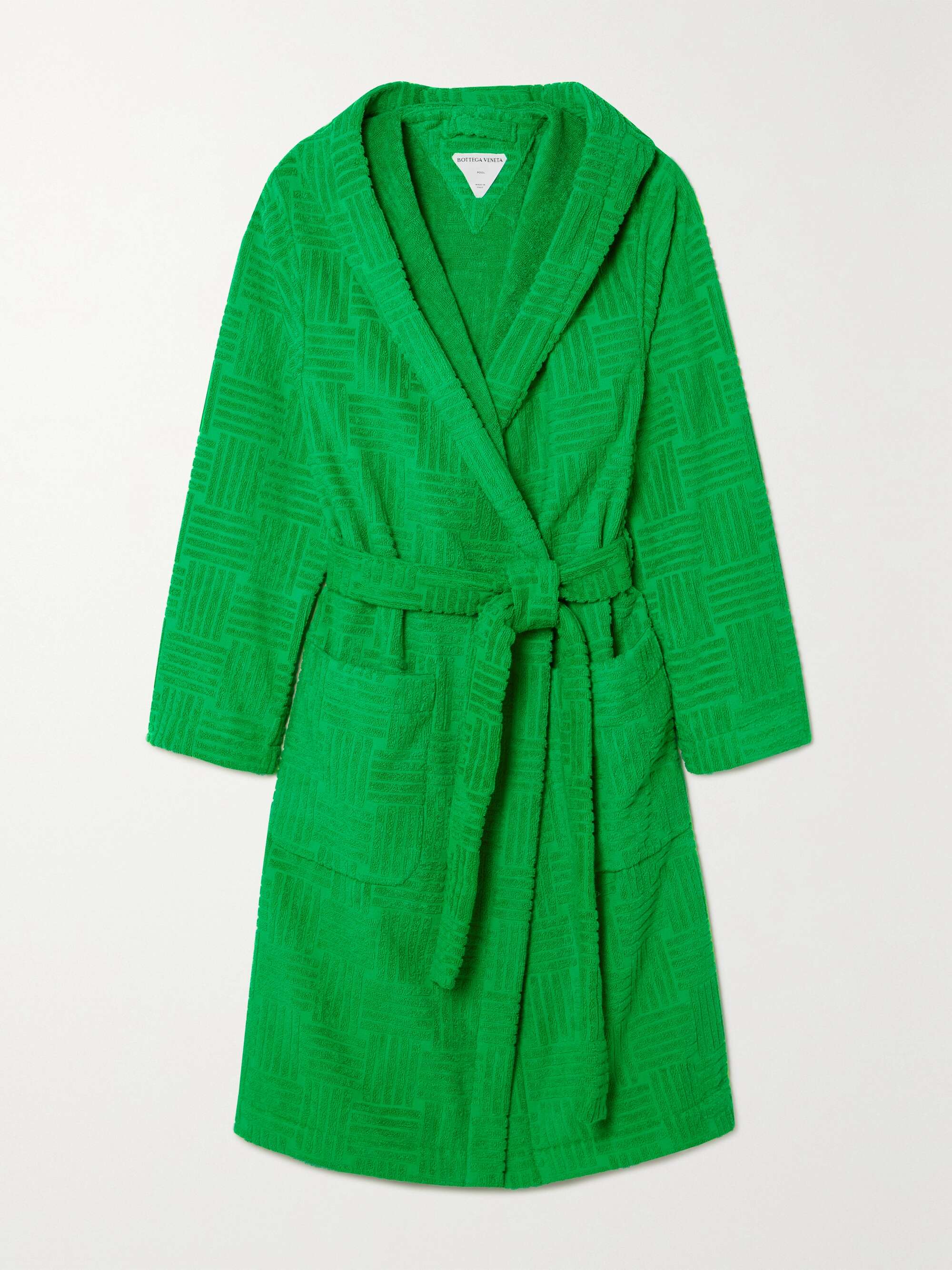 bottega veneta 2021ss cotton Terry robe-