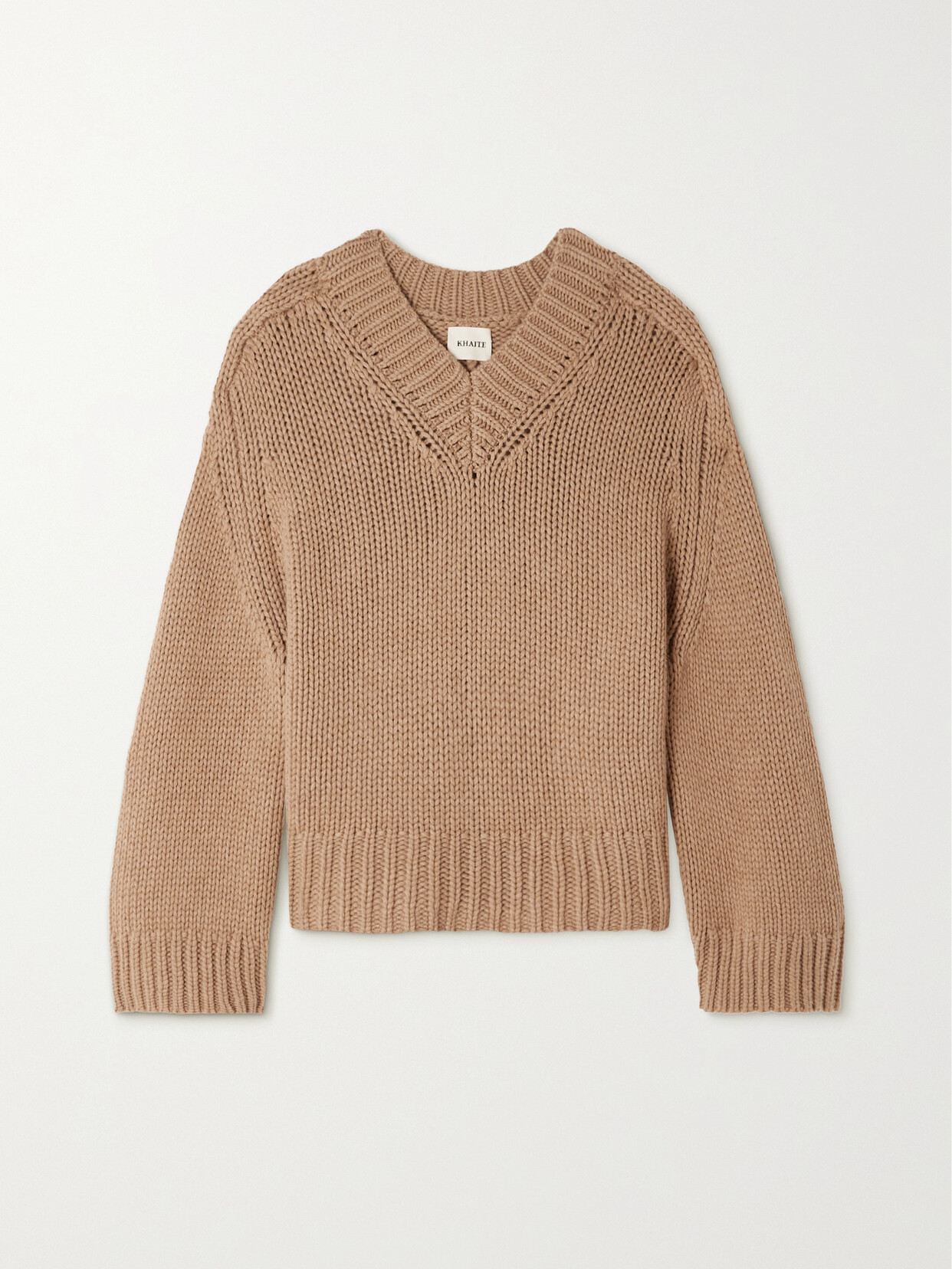 Khaite - Lucinda Cashmere Sweater - Brown