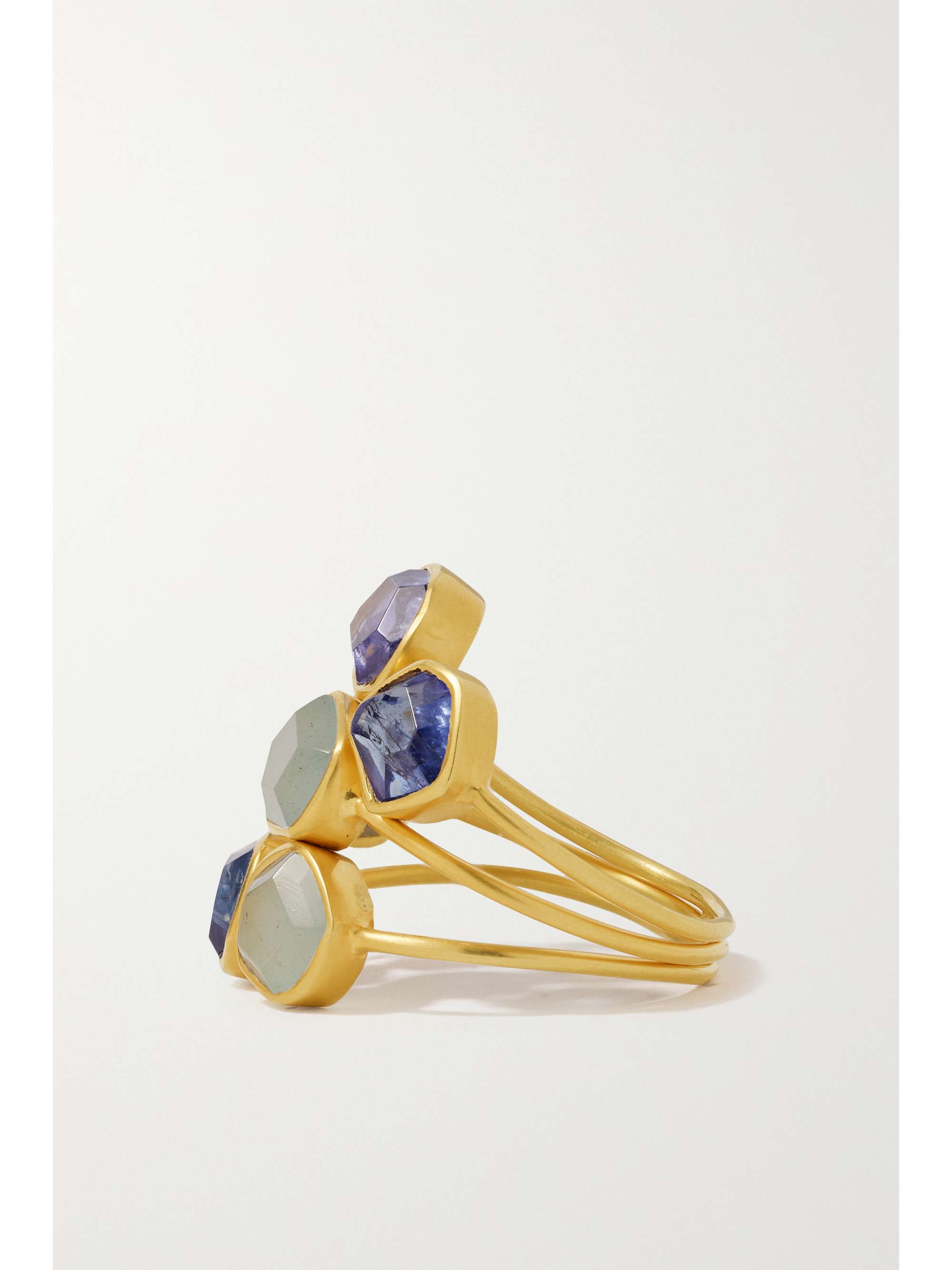 PIPPA SMALL 18-karat gold multi-stone ring