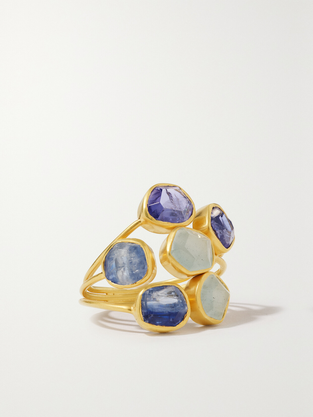 Pippa Small 18-karat Gold Multi-stone Ring