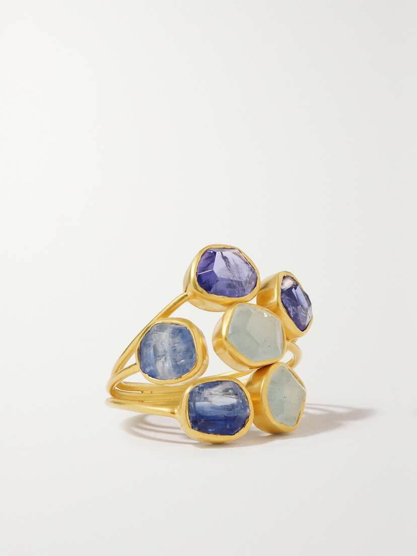 Pippa Small 18-karat Gold Multi-stone Ring