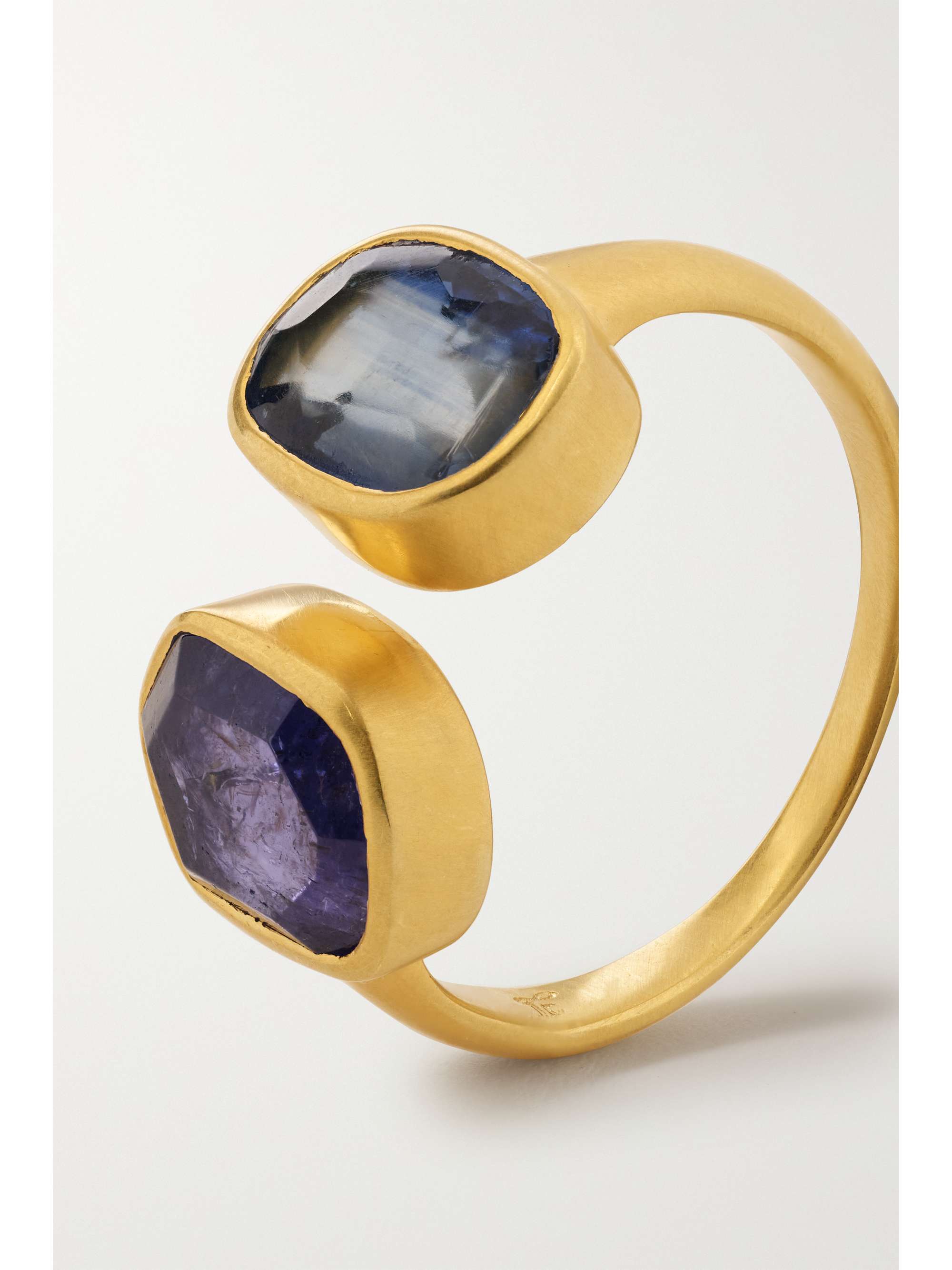PIPPA SMALL Bague en or 18 carats (750/1000), Kyanite et tanzanite