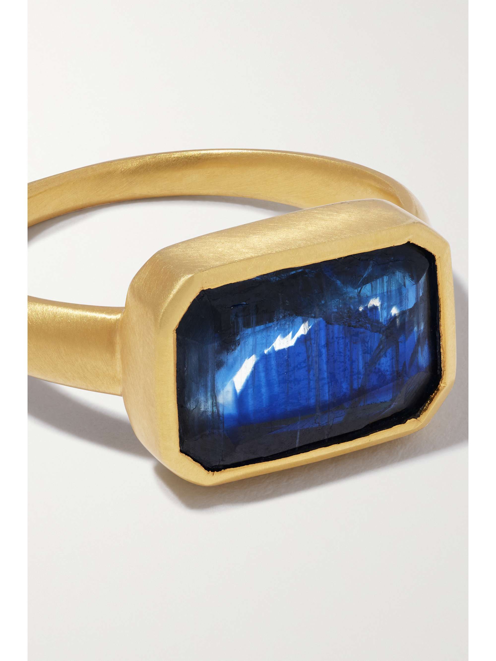 PIPPA SMALL 18-karat gold kyanite ring