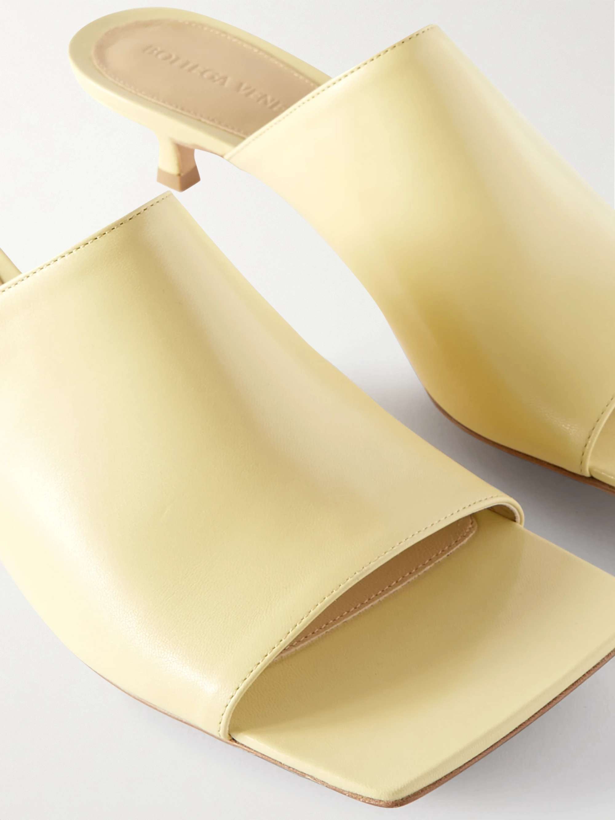BOTTEGA VENETA Leather mules