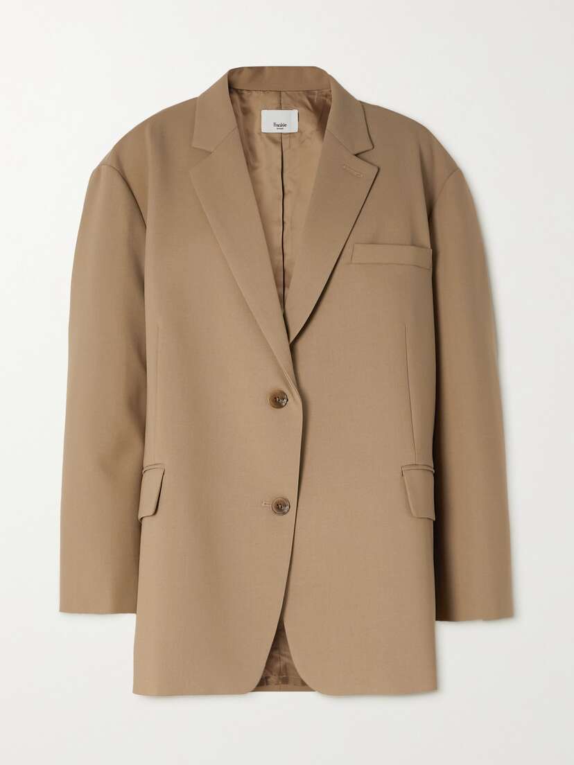 The Frankie Shop Bea Crepe Blazer