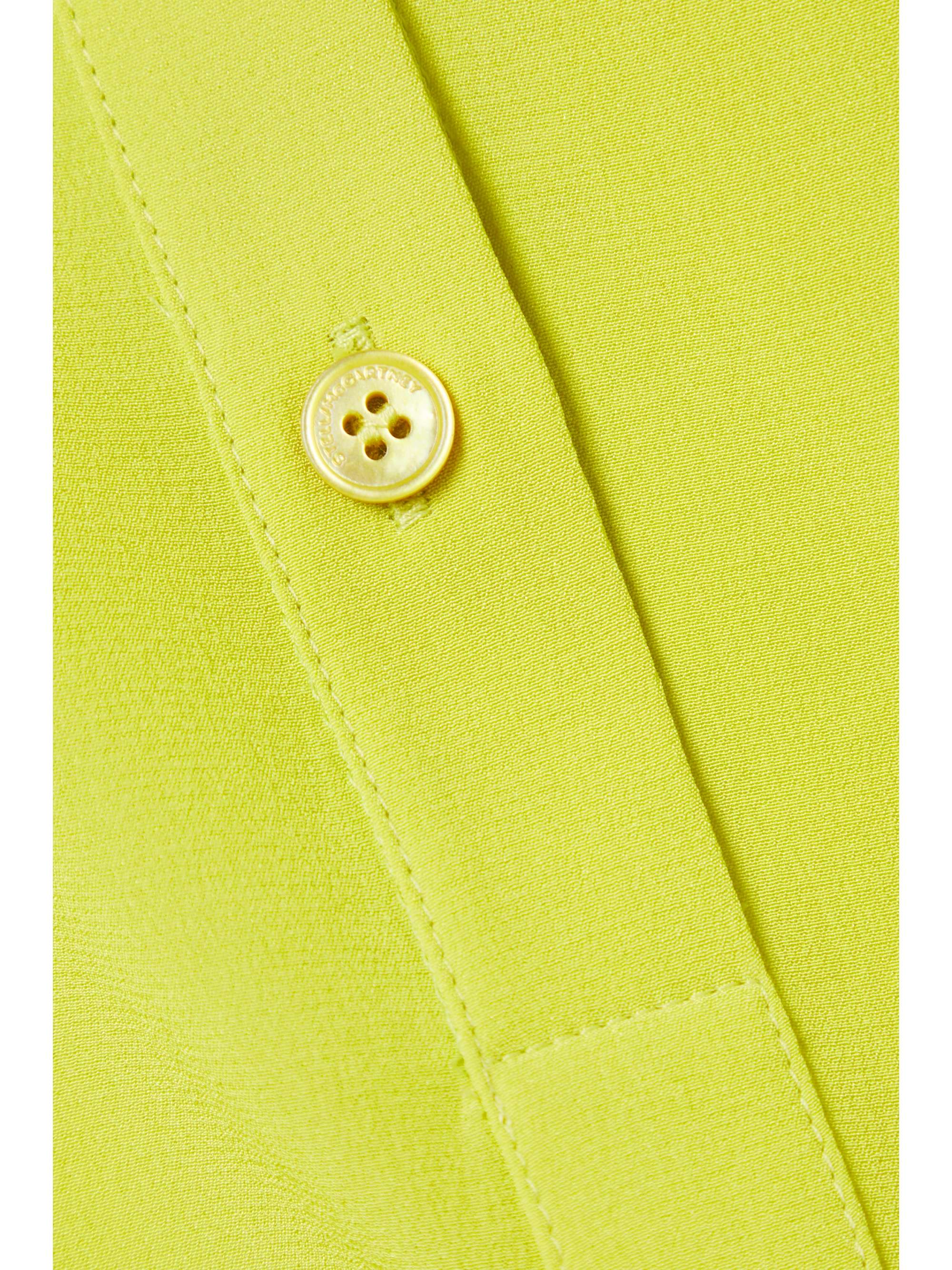 STELLA MCCARTNEY Eva silk crepe de chine blouse