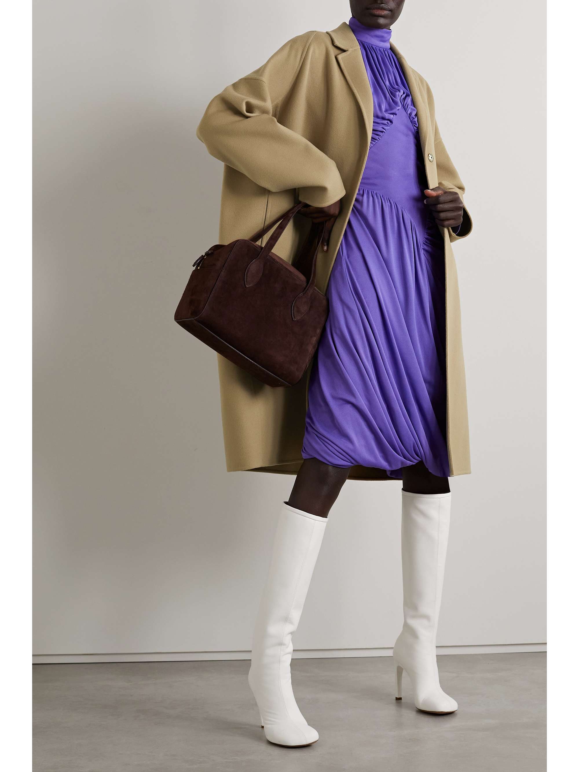 STELLA MCCARTNEY Biplin wool coat