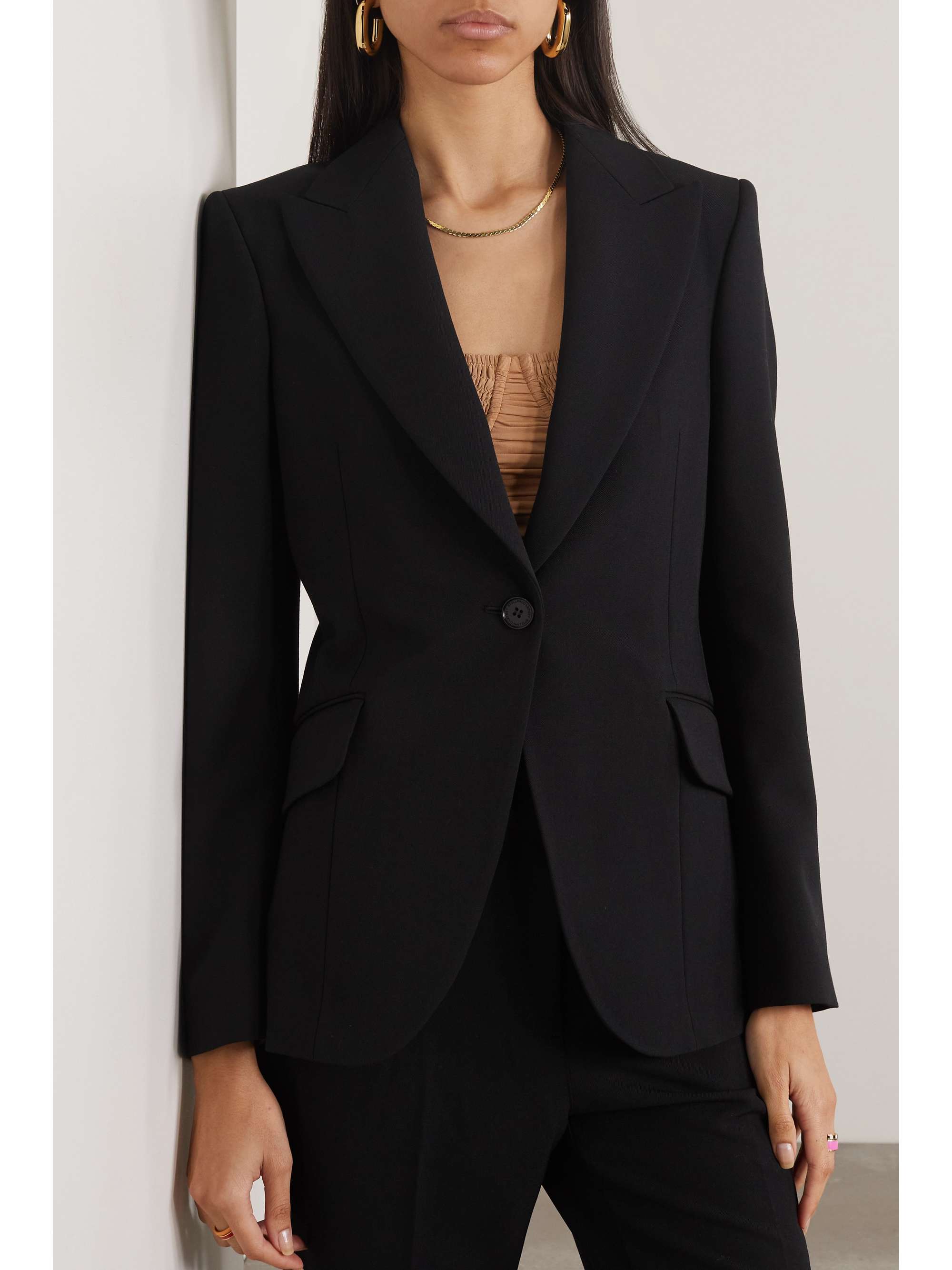 STELLA MCCARTNEY Twill blazer NETAPORTER