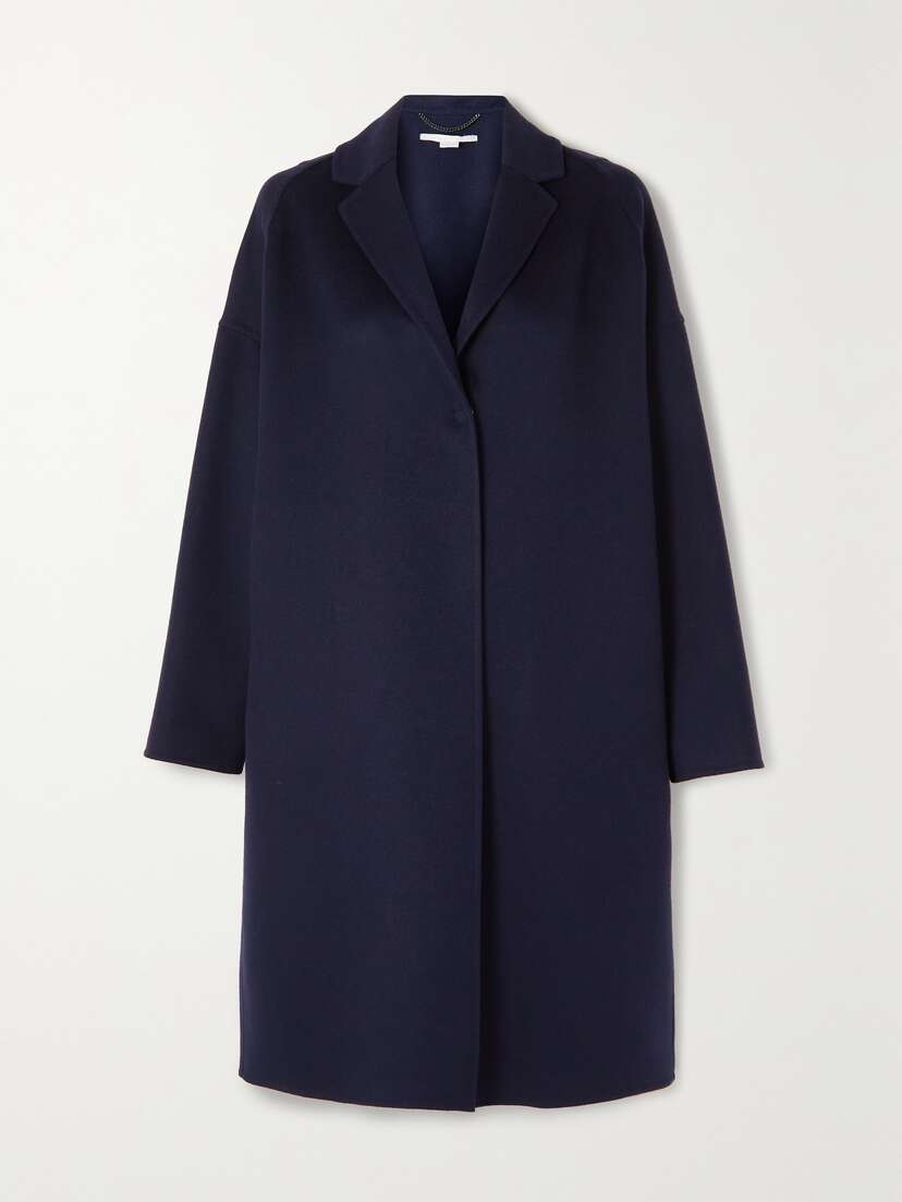 Stella McCartney Biplin Wool Coat