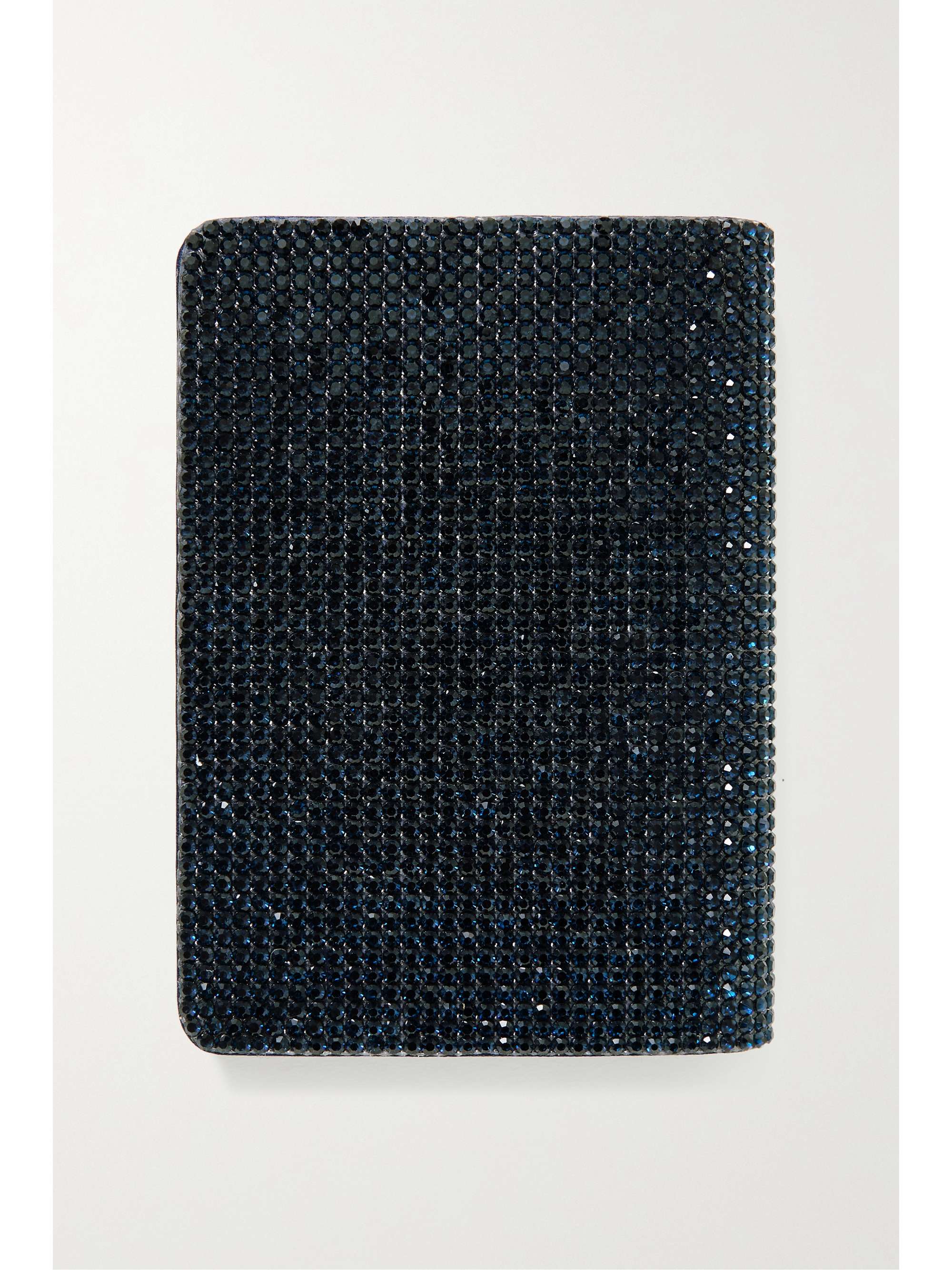 JUDITH LEIBER COUTURE Crystal-embellished leather passport holder
